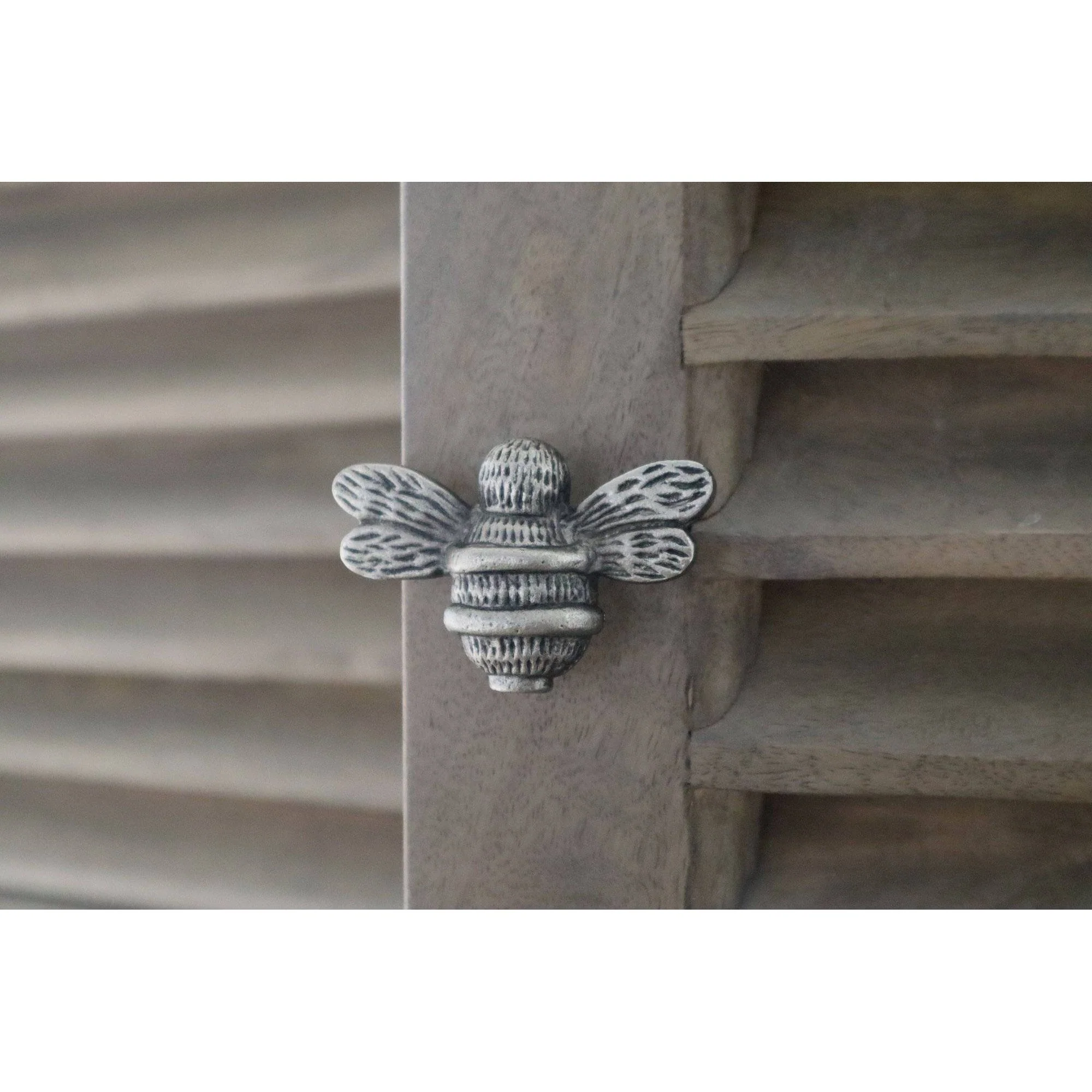 Brass Bee Drawer Cabinet Knob - Pewter Finish - Image 6