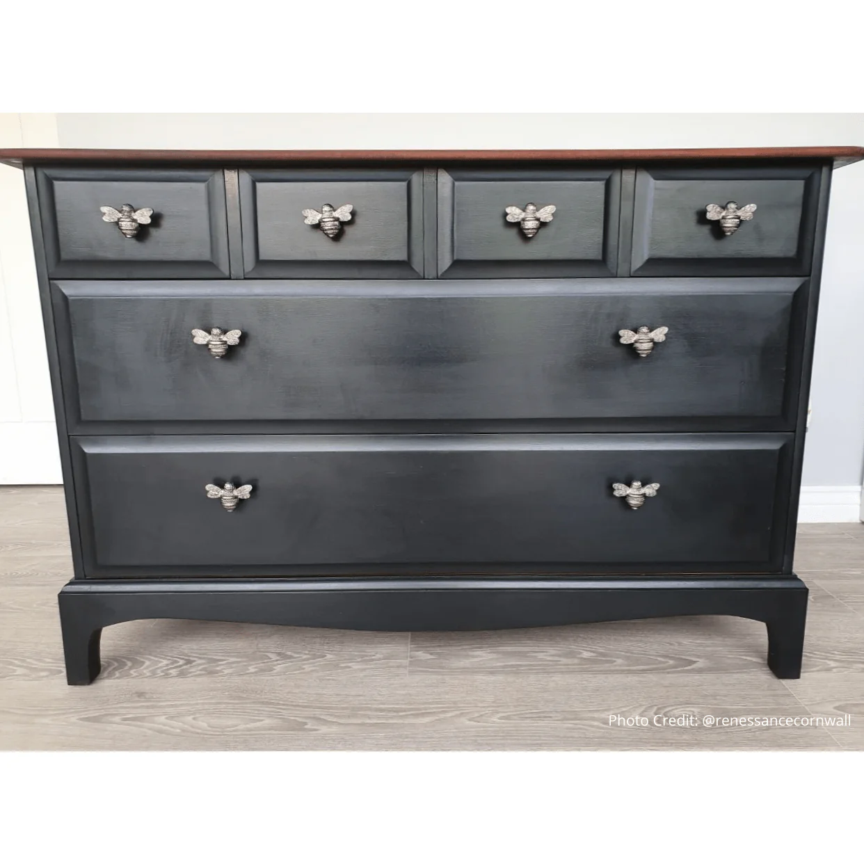 Brass Bee Drawer Cabinet Knob - Satin Finish - Image 5