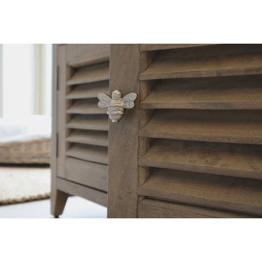 Brass Bee Drawer Cabinet Knob - Satin Finish - Image 6