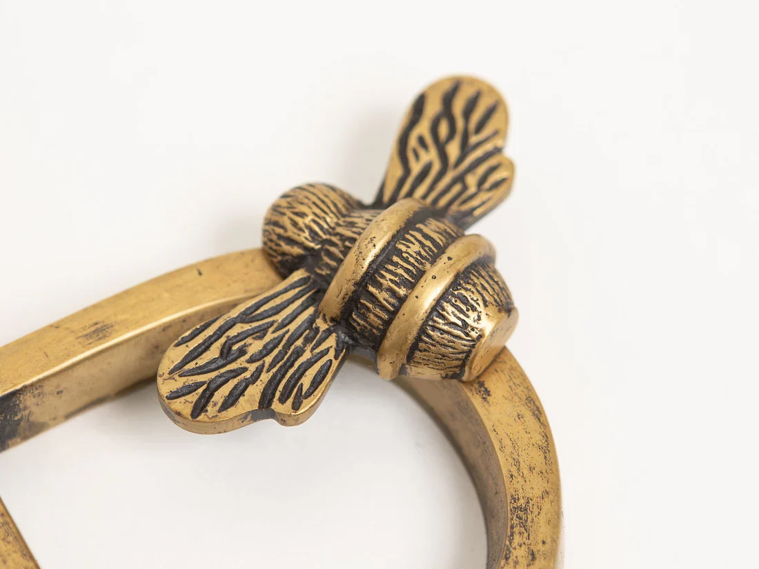 Brass bee Premium House Letters with Bee - 5 Inch - Image 10
