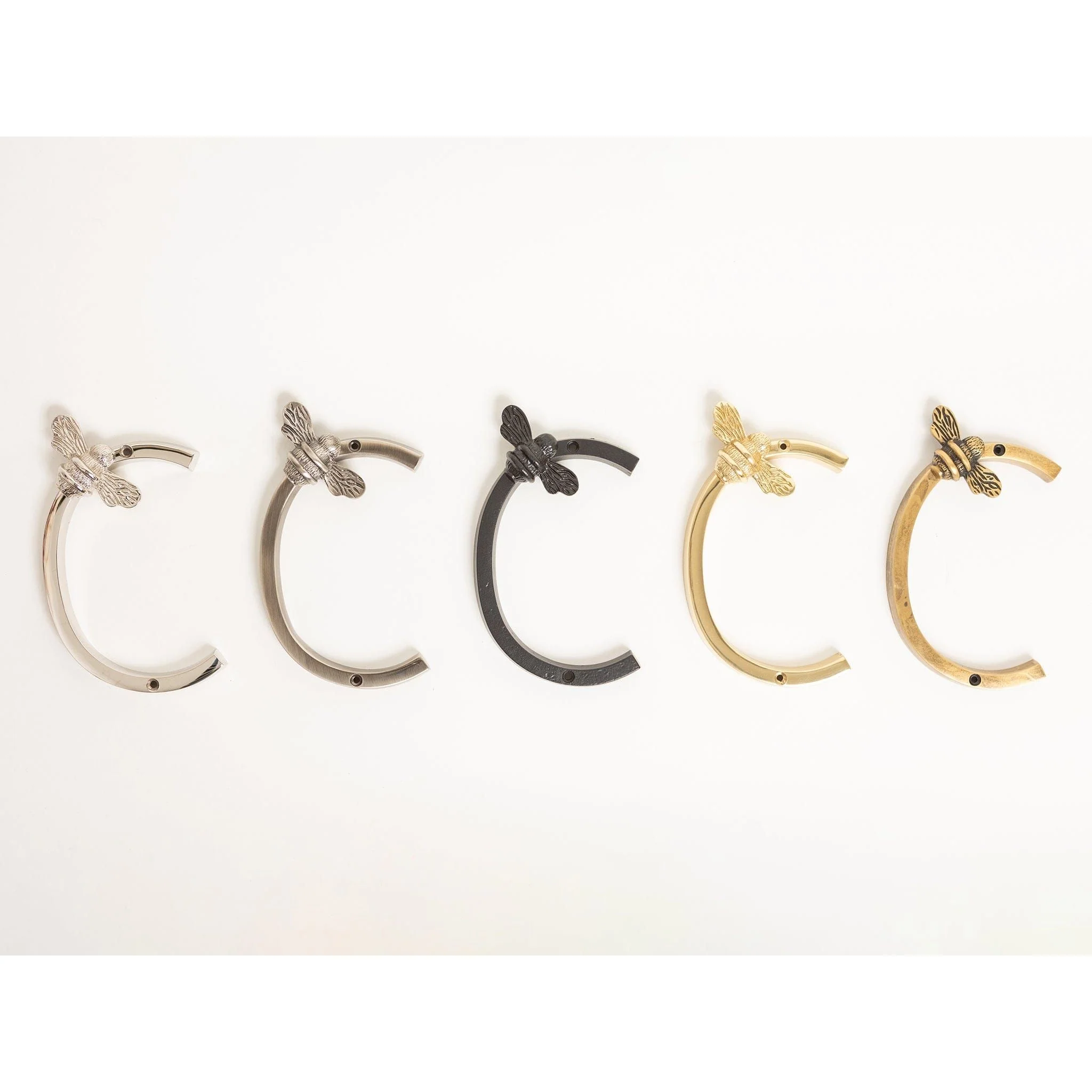 Brass bee Premium House Letters with Bee - 5 Inch - Image 3