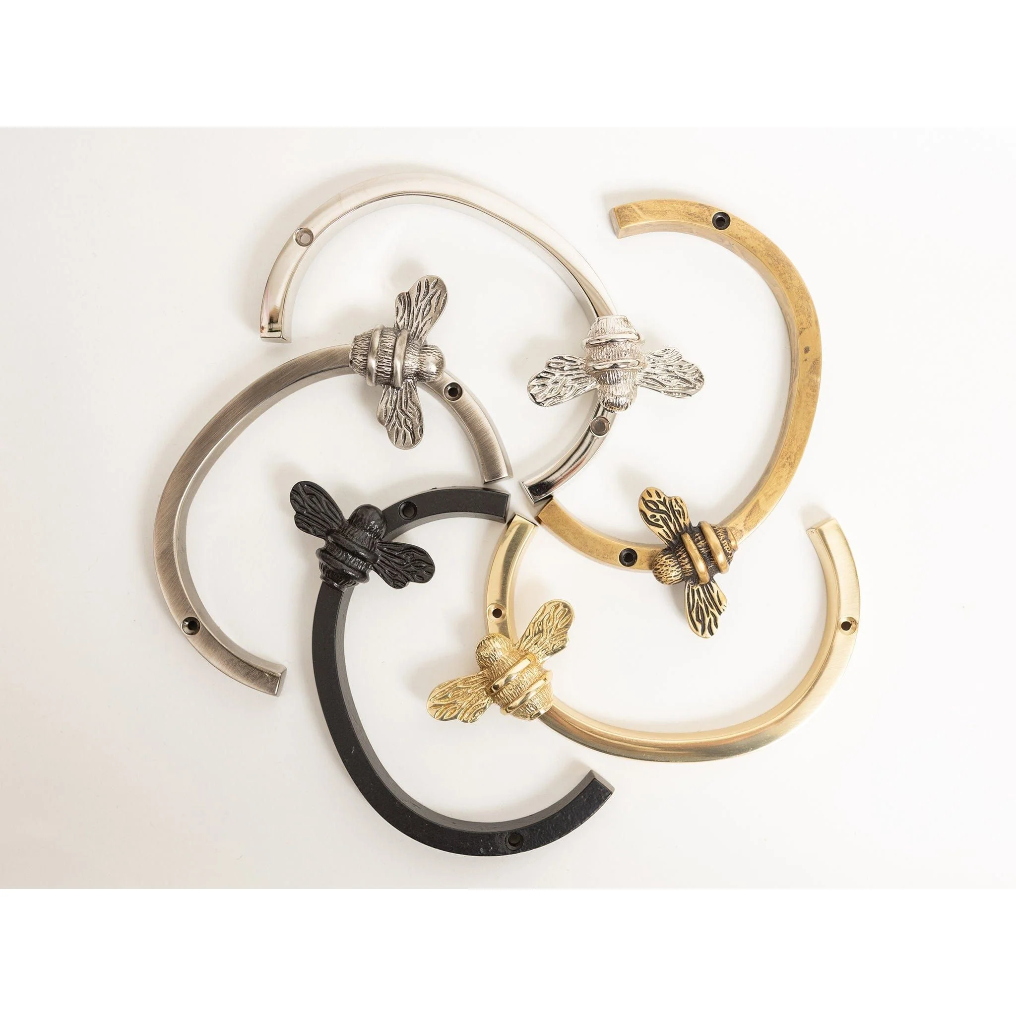 Brass bee Premium House Letters with Bee - 5 Inch - Image 4