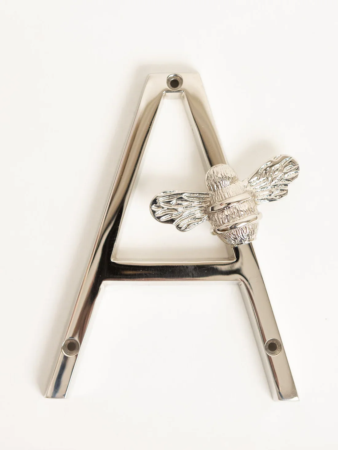 Brass bee Premium House Letters with Bee - 5 Inch - Image 5