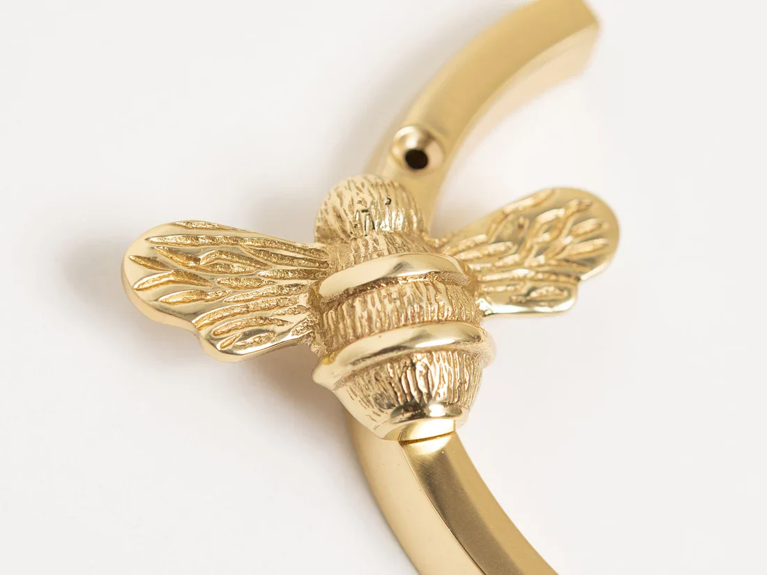 Brass bee Premium House Letters with Bee - 5 Inch - Image 8