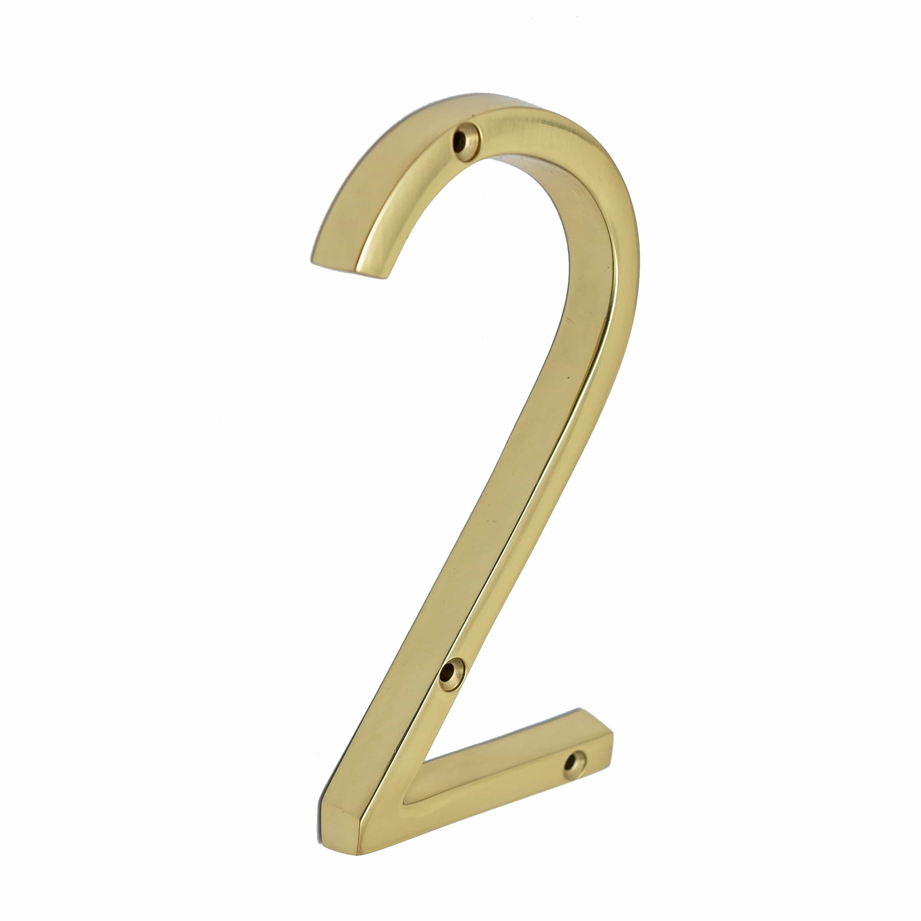 Brass bee Premium House Numbers in Brass Finish 0-9 - 5 Inch - Image 3