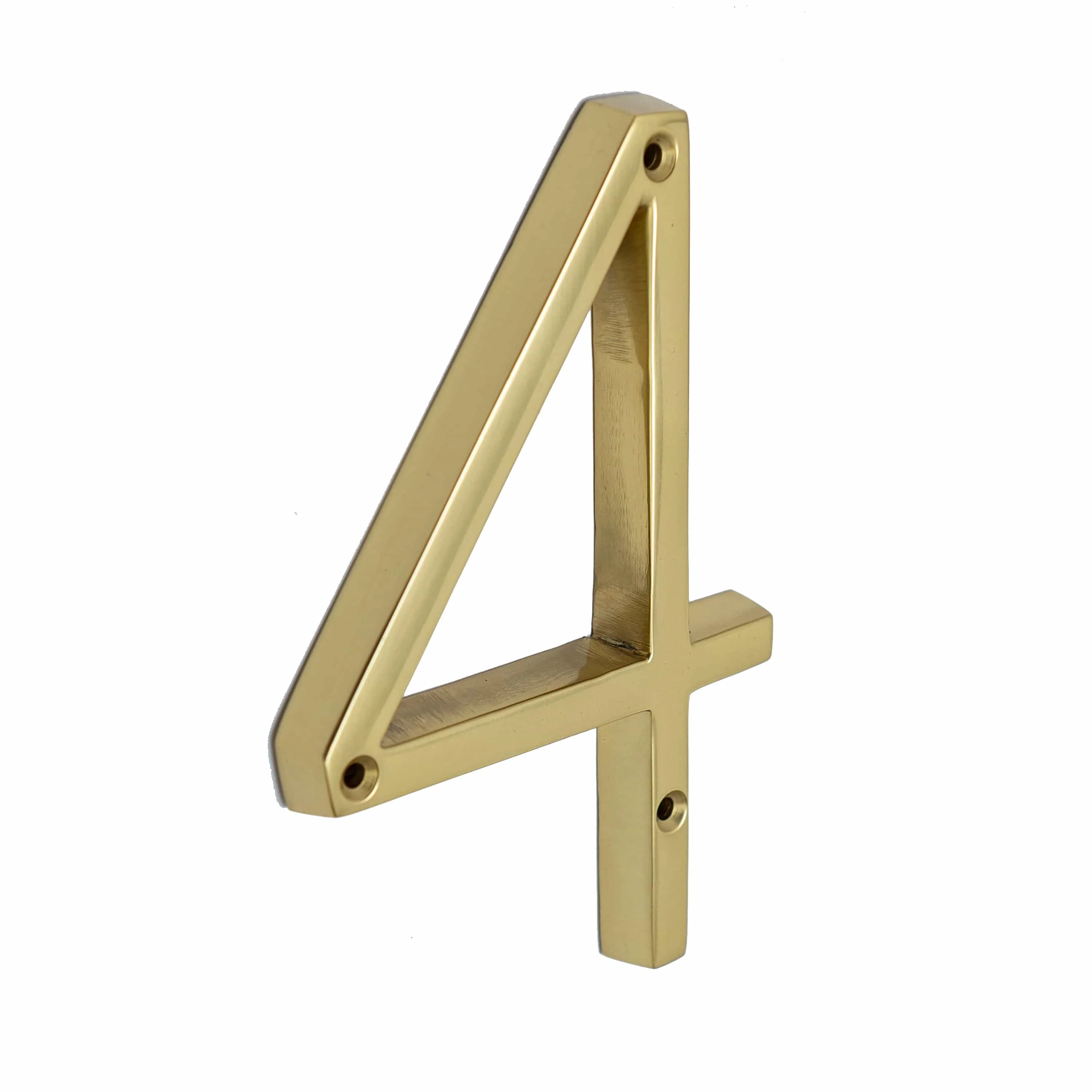 Brass bee Premium House Numbers in Brass Finish 0-9 - 5 Inch - Image 5