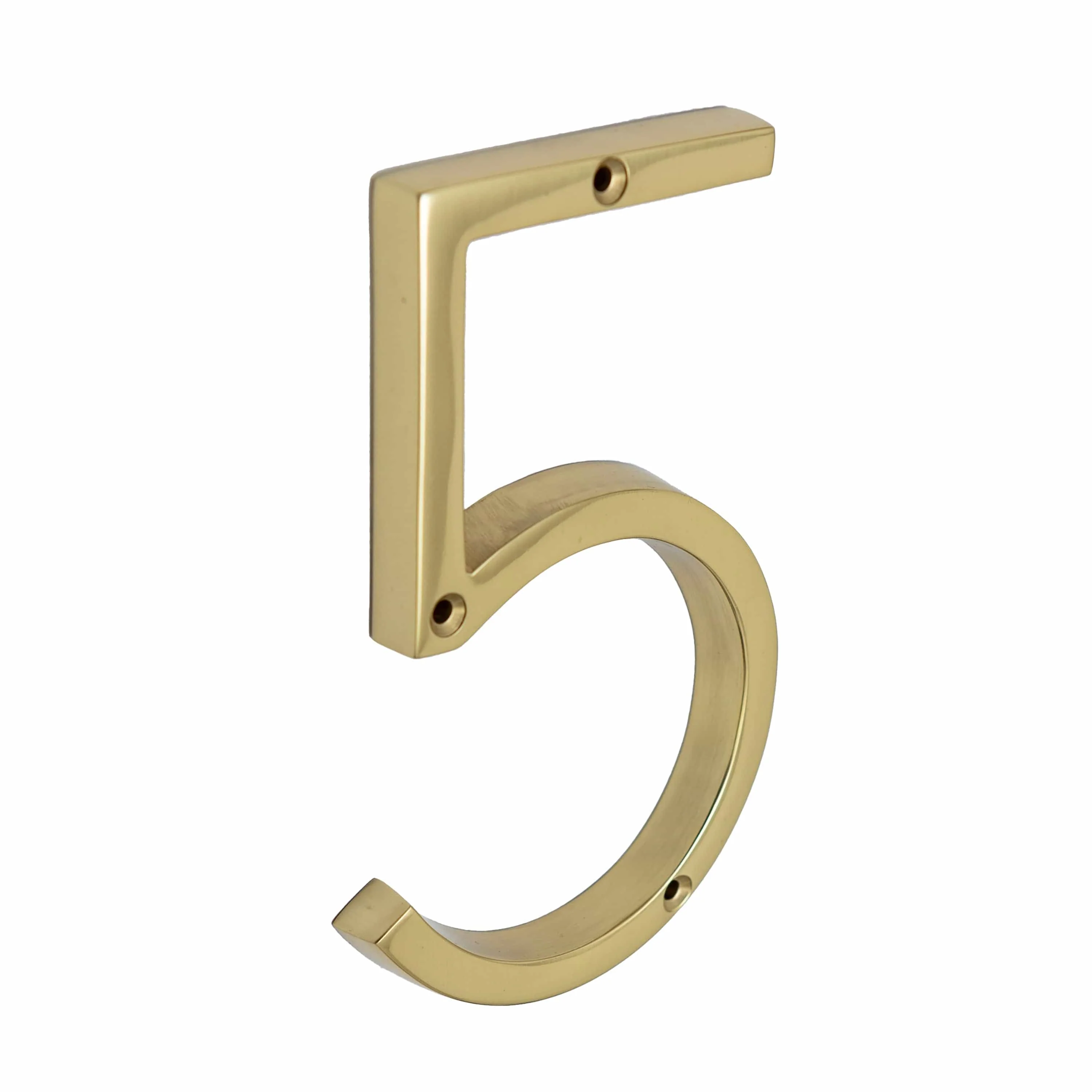 Brass bee Premium House Numbers in Brass Finish 0-9 - 5 Inch - Image 6