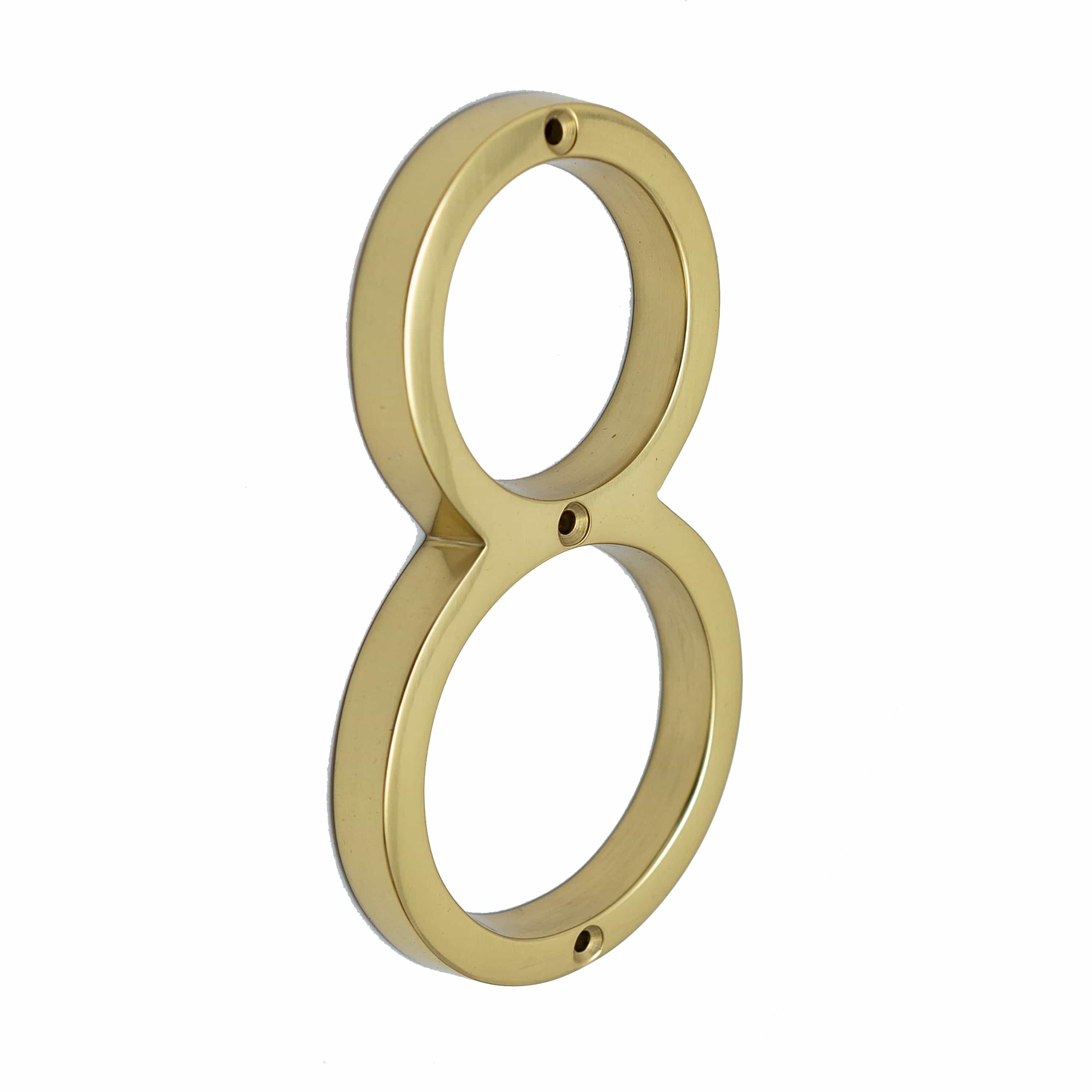 Brass bee Premium House Numbers in Brass Finish 0-9 - 5 Inch - Image 9