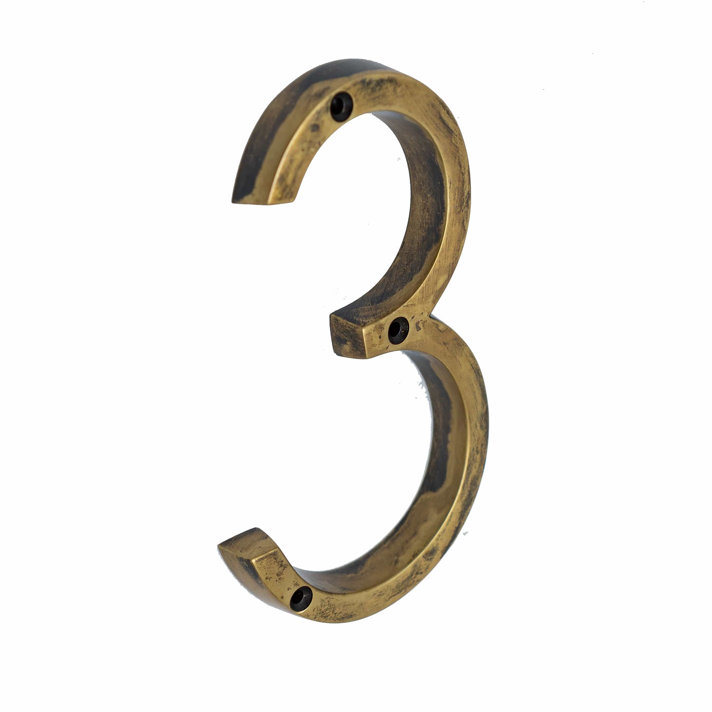 Brass bee Premium House Numbers in Heritage Finish 0-9 - 5 Inch - Image 3