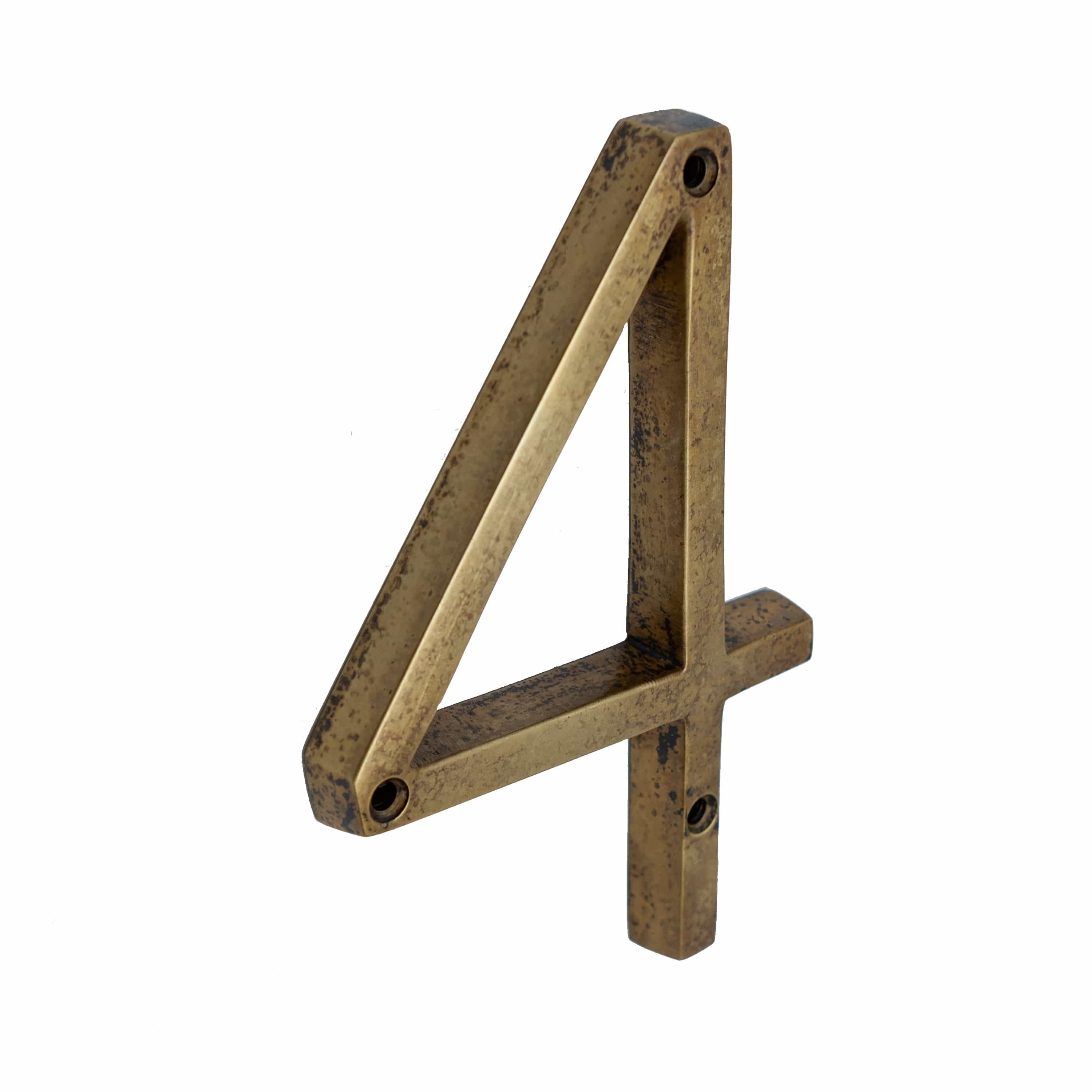 Brass bee Premium House Numbers in Heritage Finish 0-9 - 5 Inch - Image 4