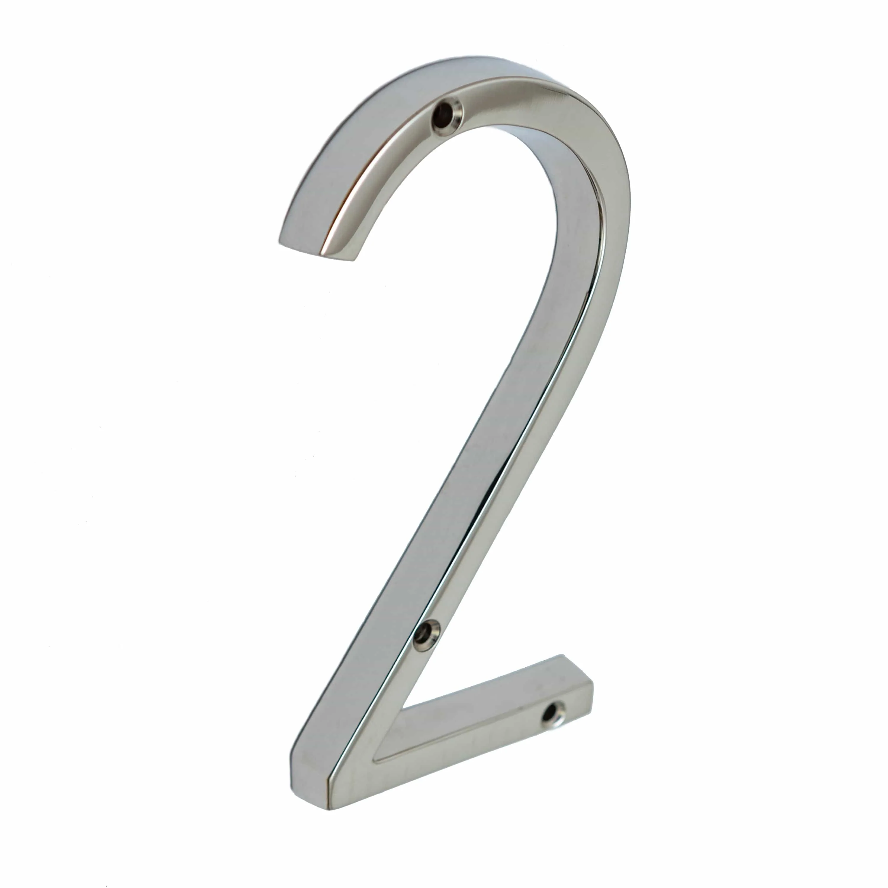 Brass bee Premium House Numbers in Nickel Finish 0-9 - 5 Inch - Image 3