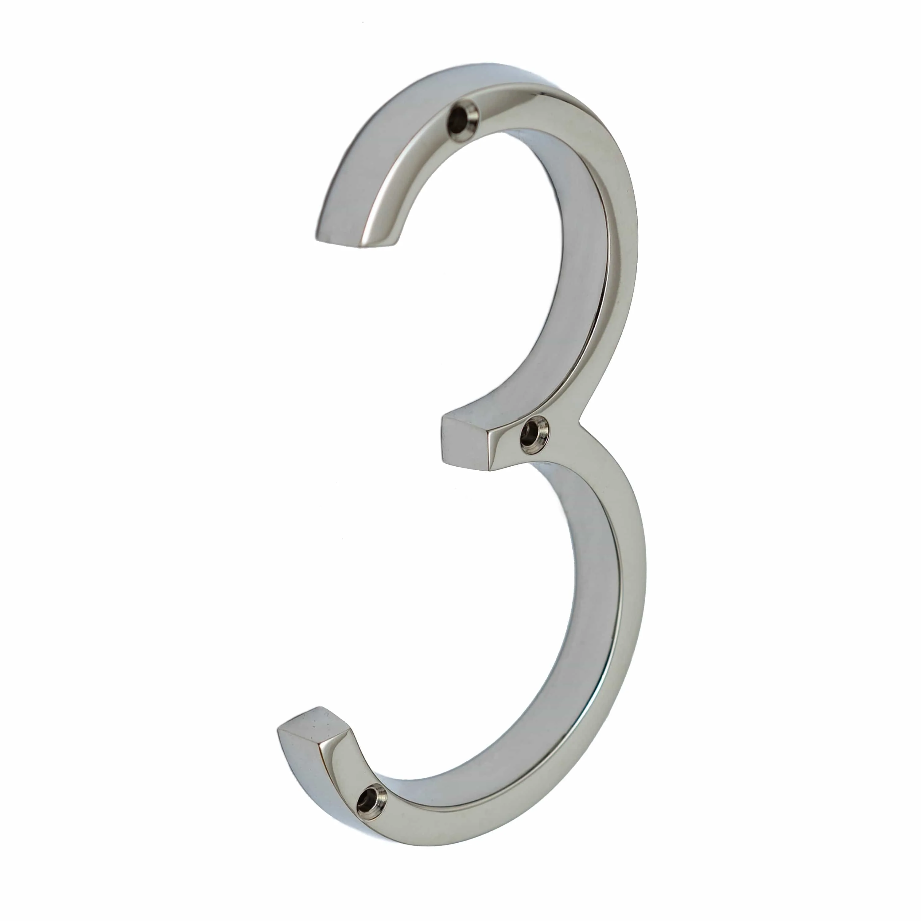 Brass bee Premium House Numbers in Nickel Finish 0-9 - 5 Inch - Image 4