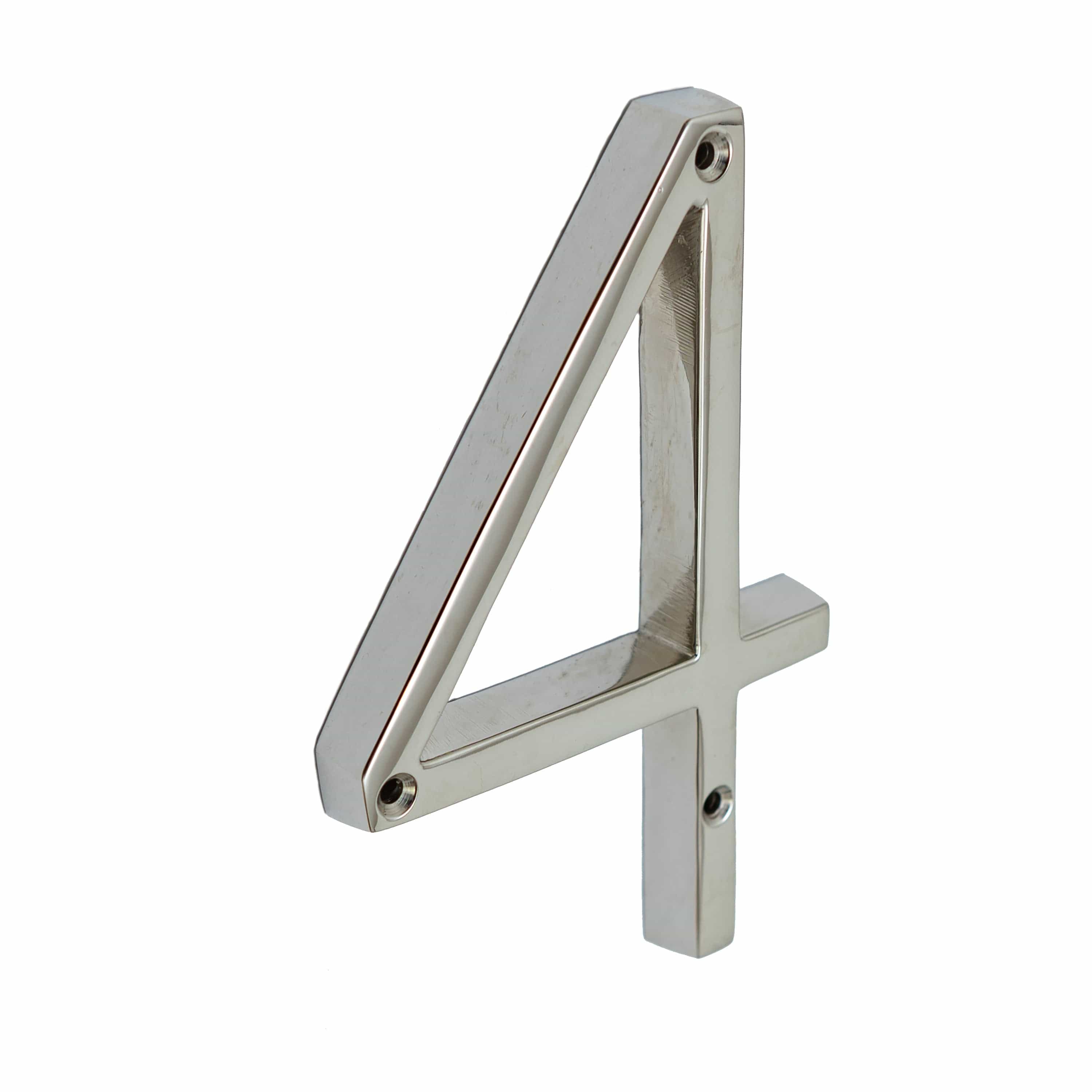 Brass bee Premium House Numbers in Nickel Finish 0-9 - 5 Inch - Image 5