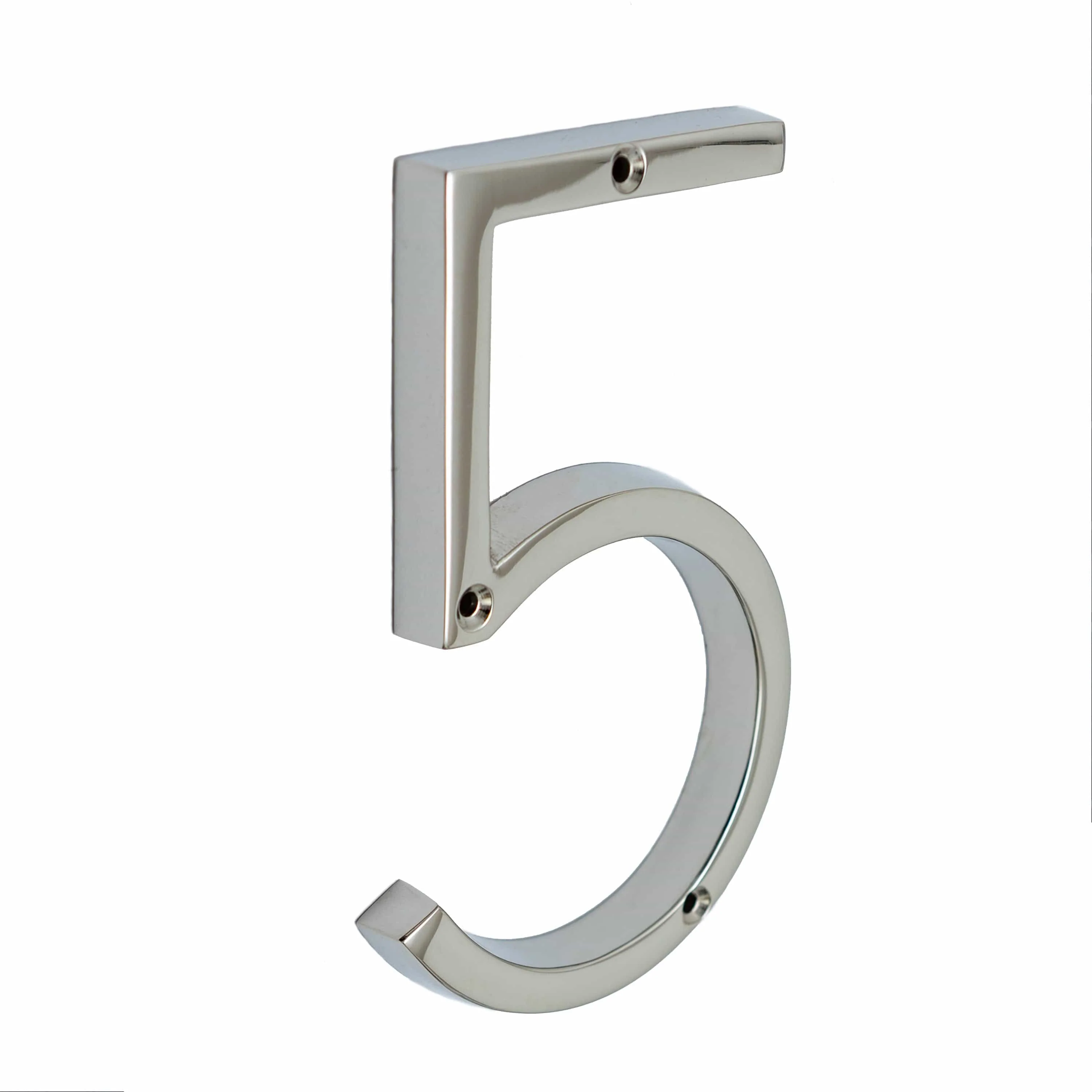 Brass bee Premium House Numbers in Nickel Finish 0-9 - 5 Inch - Image 6