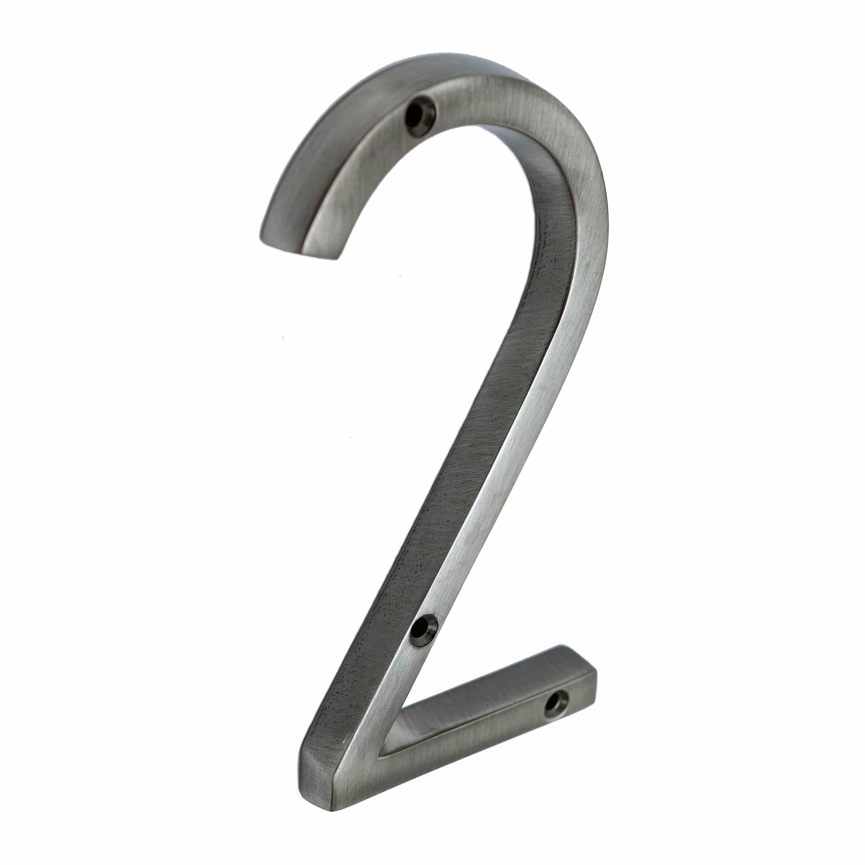 Brass bee Premium House Numbers in Pewter Finish 0-9 - 5 Inch - Image 3