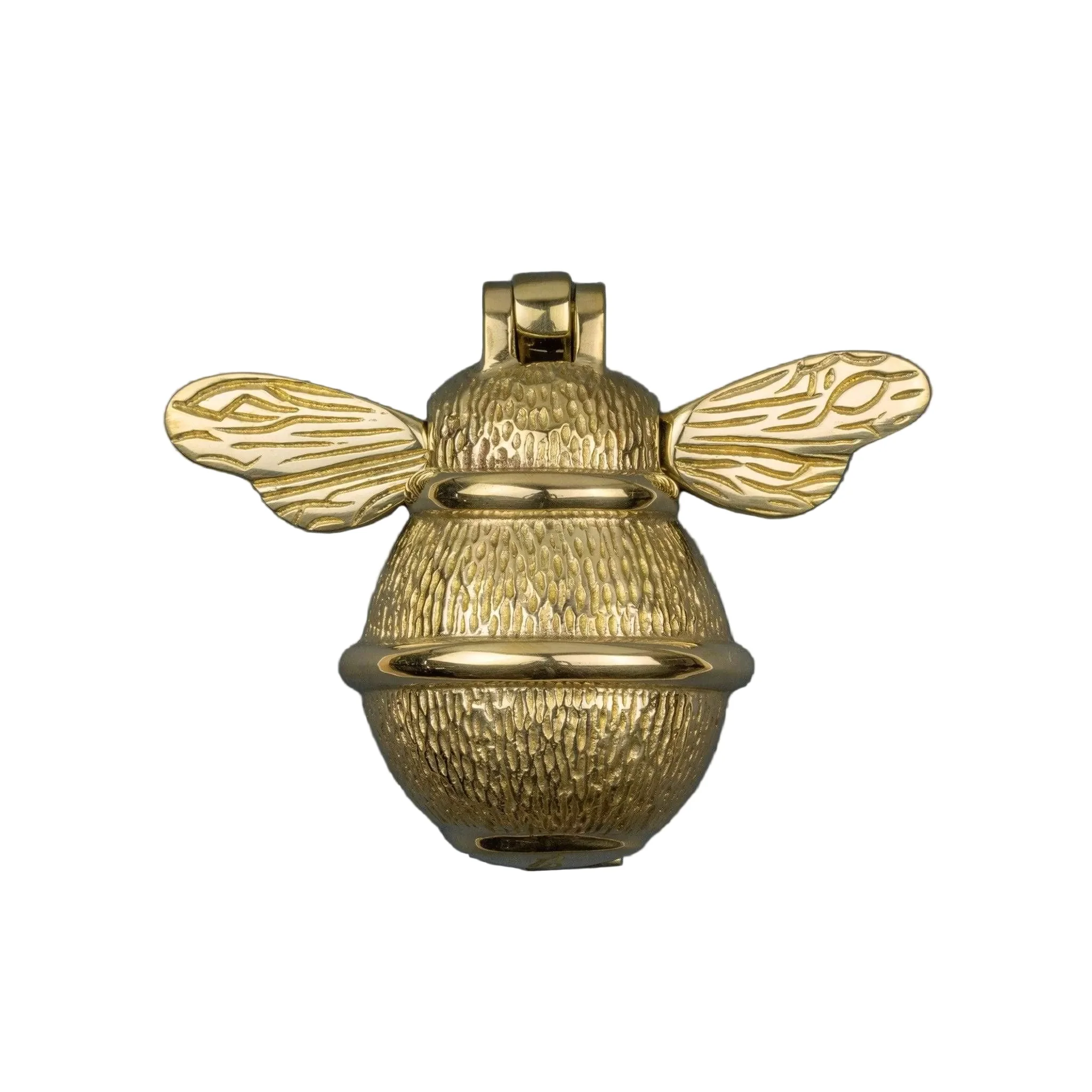 Brass Bumble Bee Door Knocker - Brass Finish