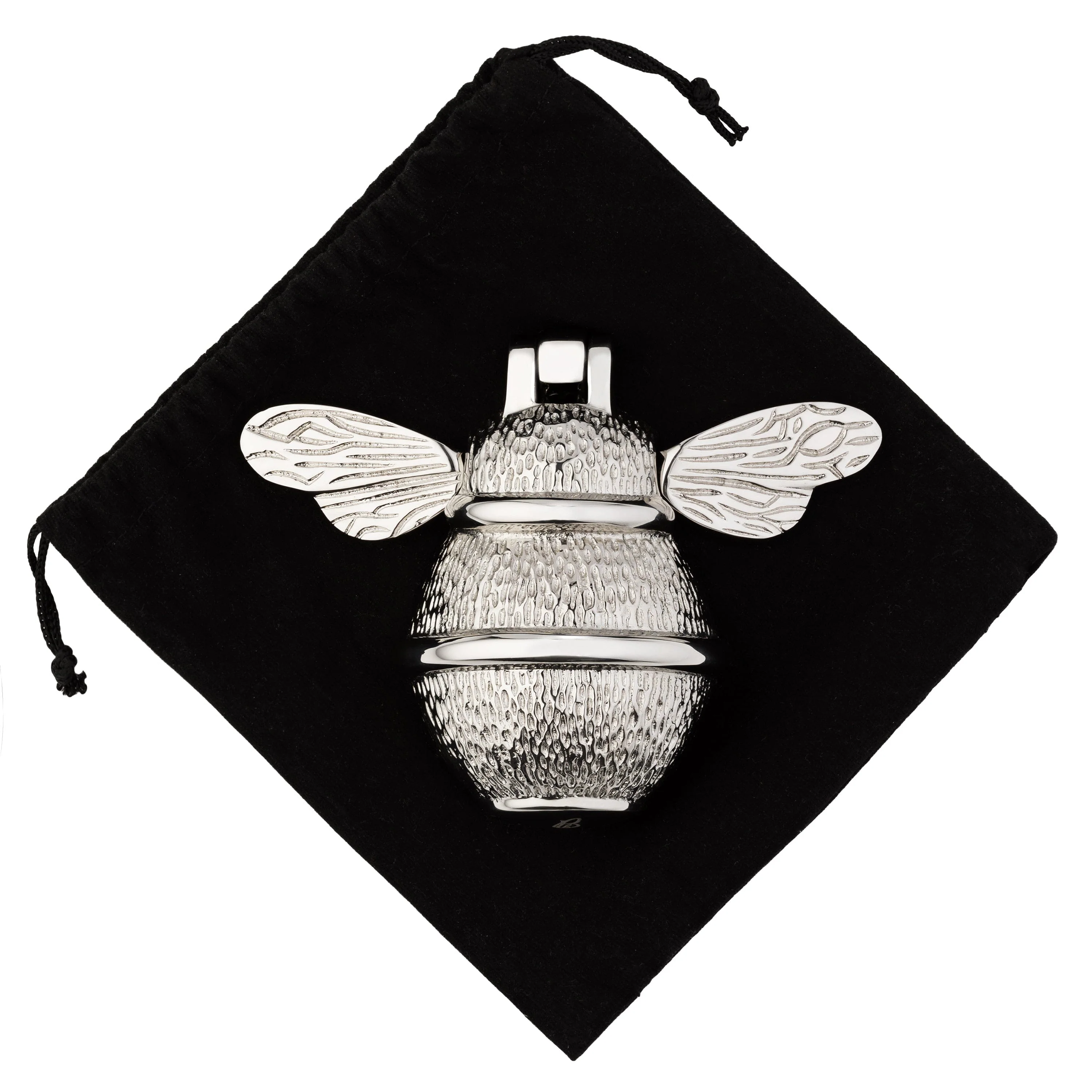 Brass Bumble Bee Door Knocker - Nickel Finish - Image 16