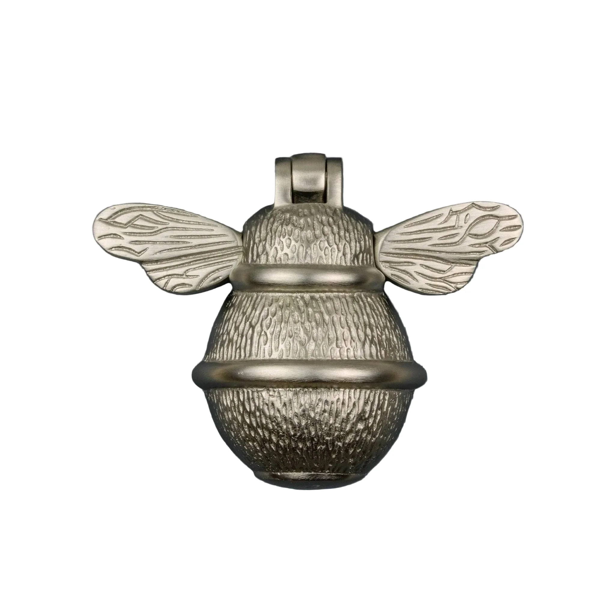 Brass Bumble Bee Door Knocker - Satin Finish
