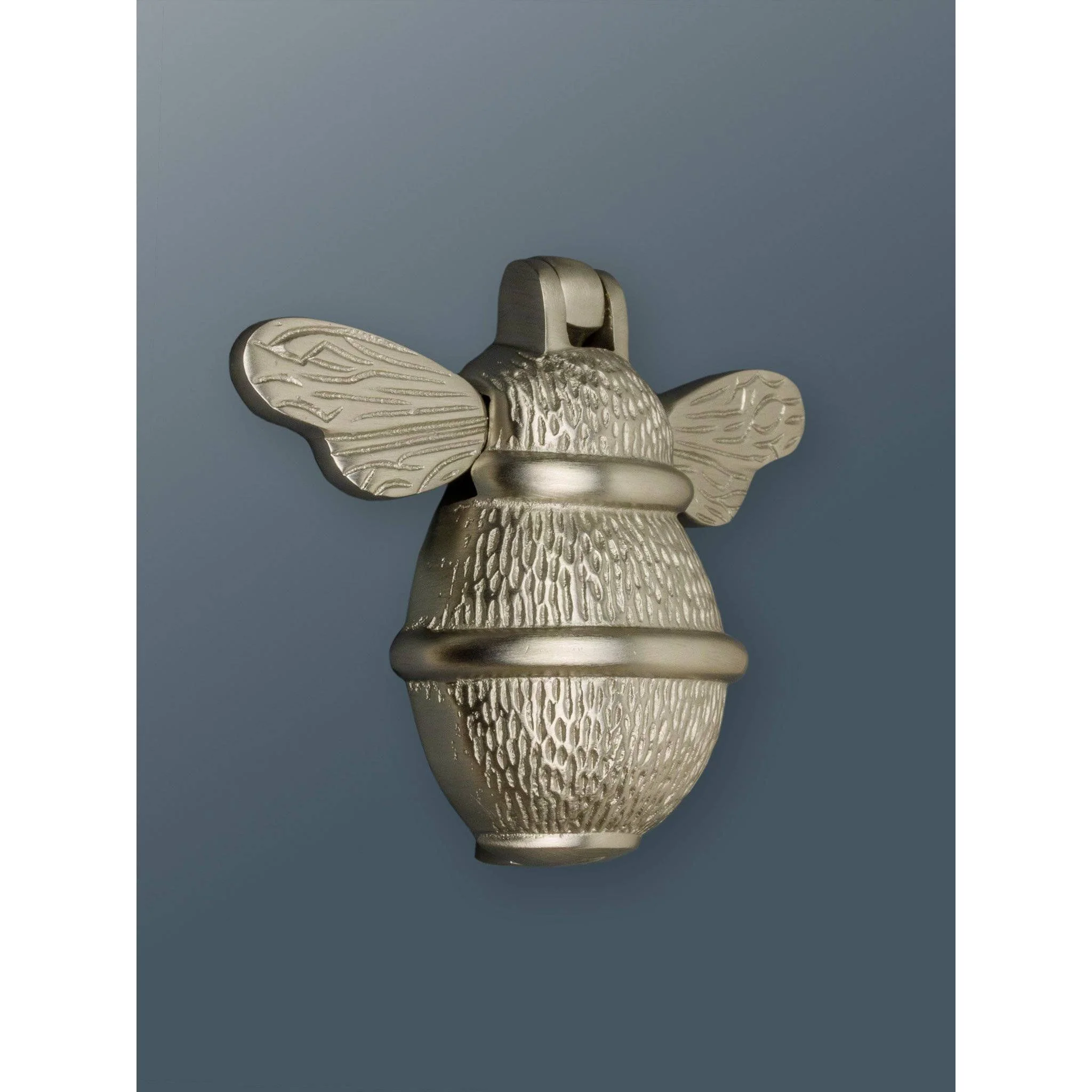 Brass Bumble Bee Door Knocker - Satin Finish - Image 4