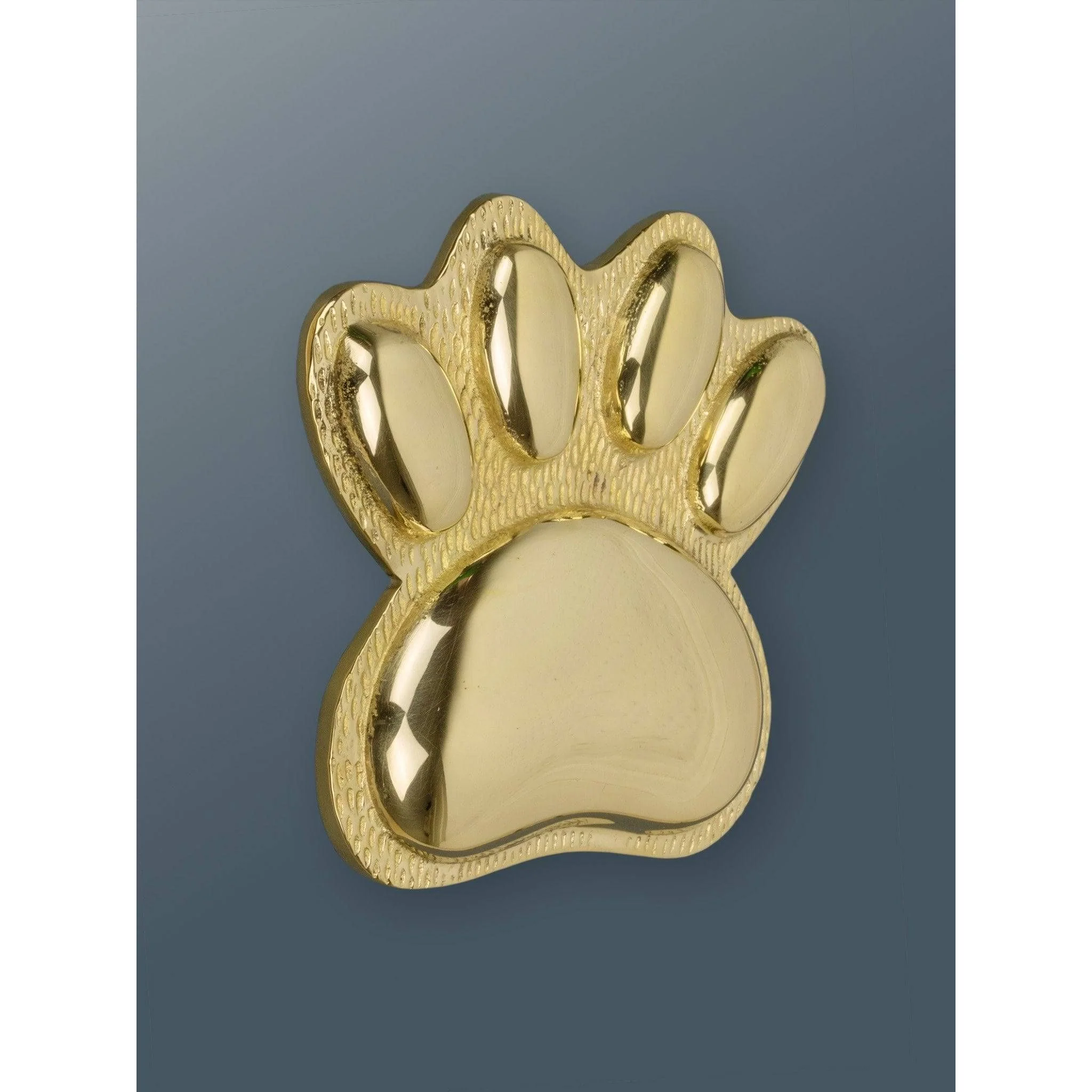 Brass Dog/Cat PAW Door Knocker - Brass Finish - Image 4