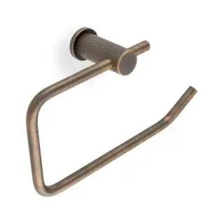 Brunel Diamond Knurled Toilet Roll Holder - Image 3