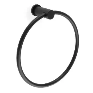 Brunel Diamond Knurled Towel Ring - Image 3