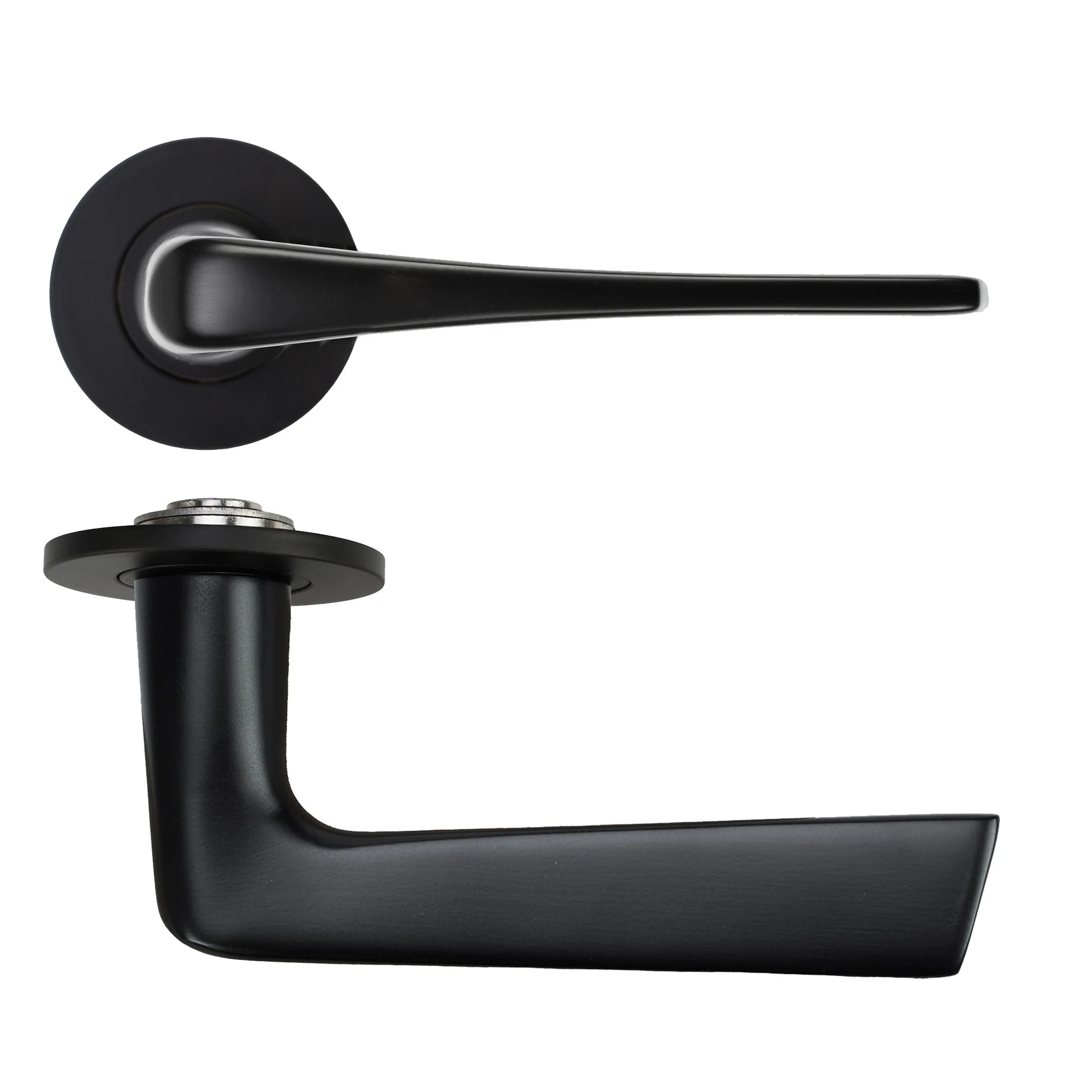 Como Lever on 4mm Round Slim Sprung Rose - Image 6