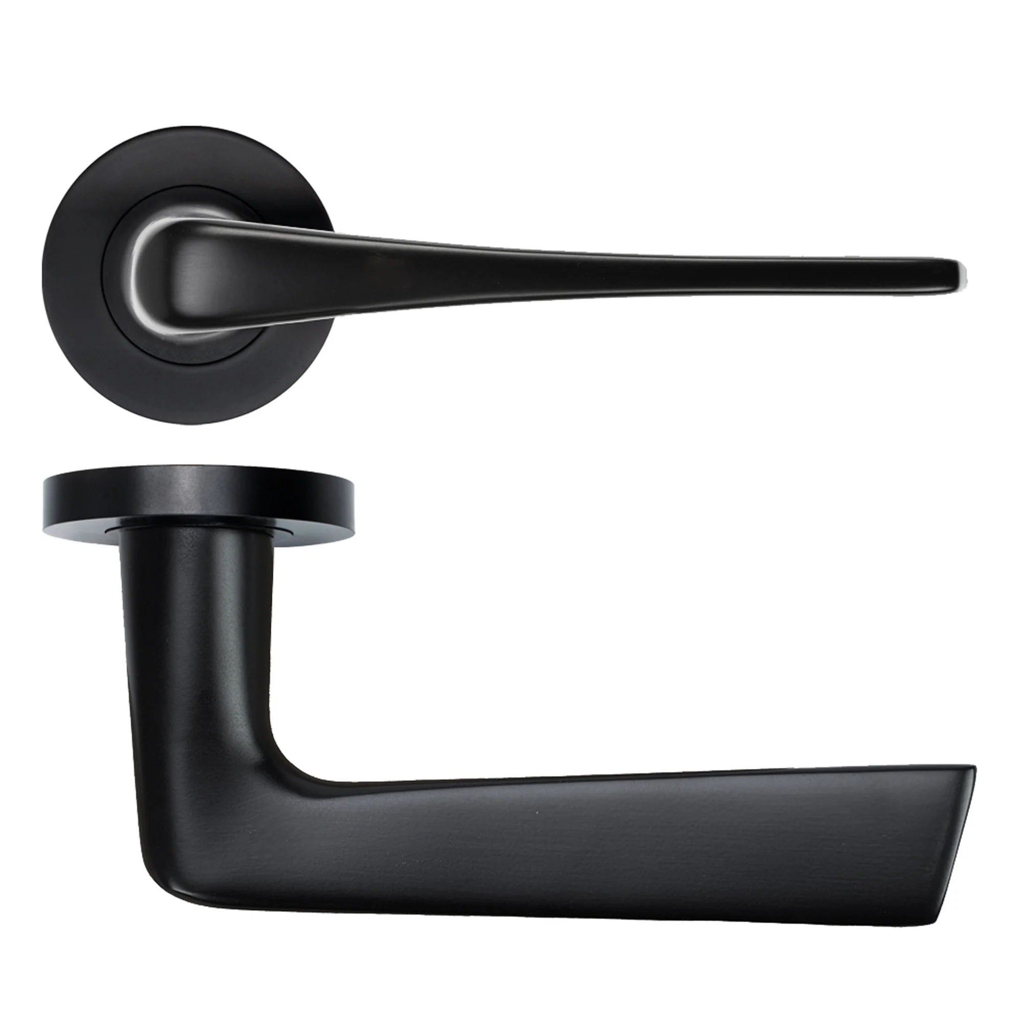 Como Lever on Round Rose - Image 14