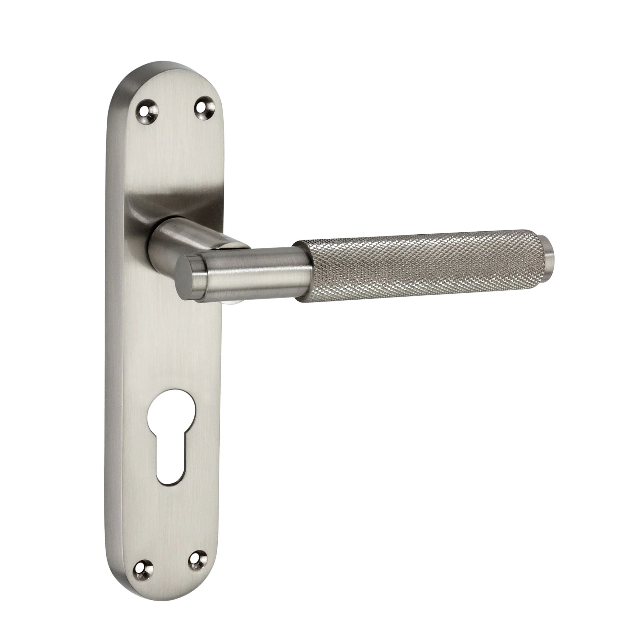 Connaught Knurled Lever on Backplate Door Handle - Image 10