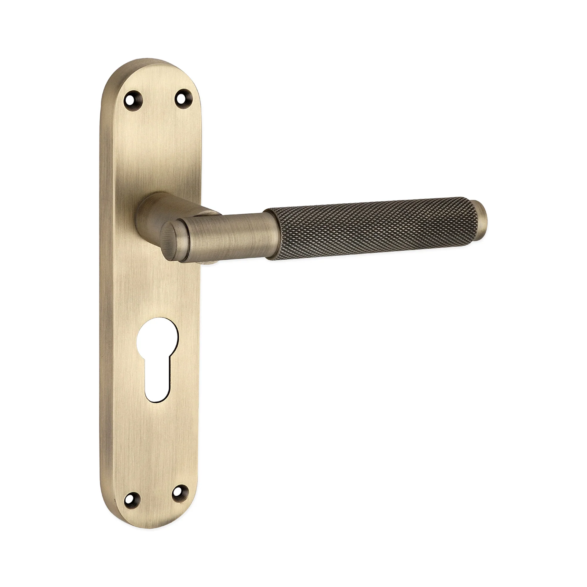 Connaught Knurled Lever on Backplate Door Handle - Image 15