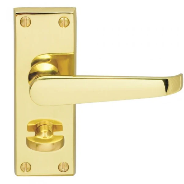 Contract Victorian Lever on Backplate - Image 2