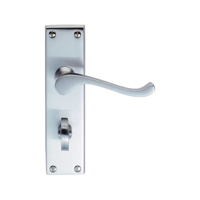 Contract Victorian Scroll Lever on Backplate - Image 11
