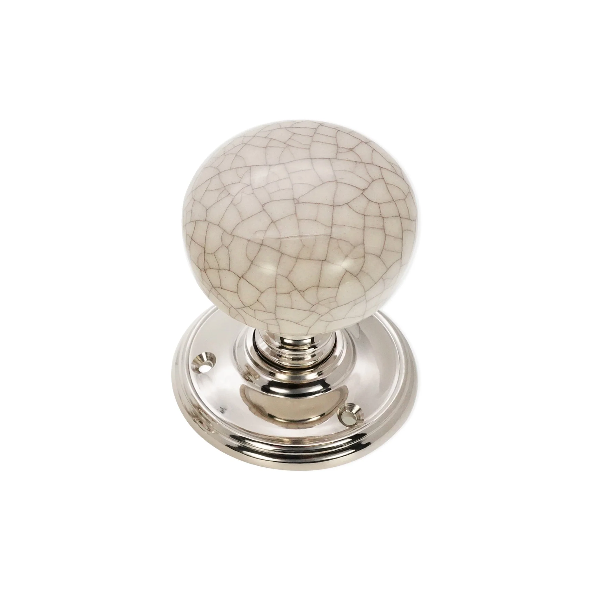 Crackled Porcelain Mortice Door Knob - Image 2