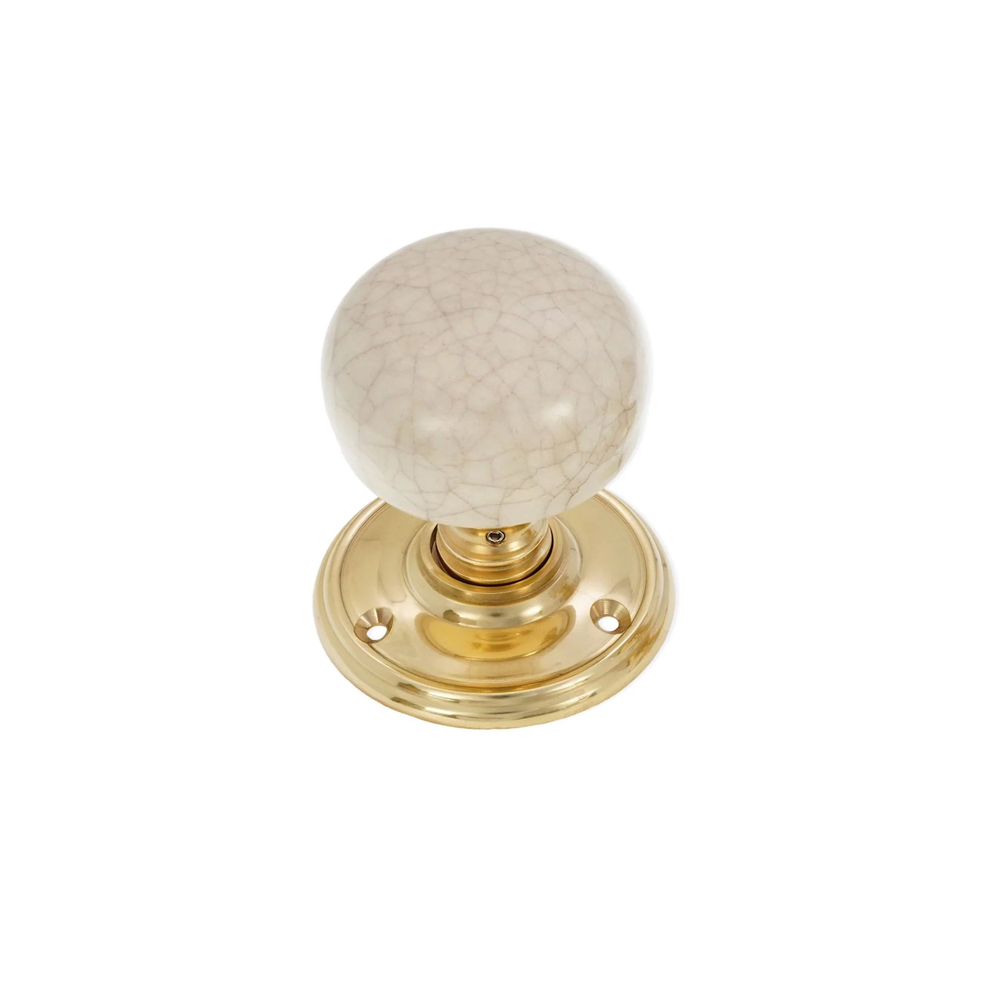 Crackled Porcelain Mortice Door Knob - Image 3