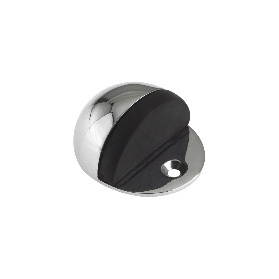 Oval Floor-Mounted Door Stop – 48mm Diameter - Face Fix - Image 4