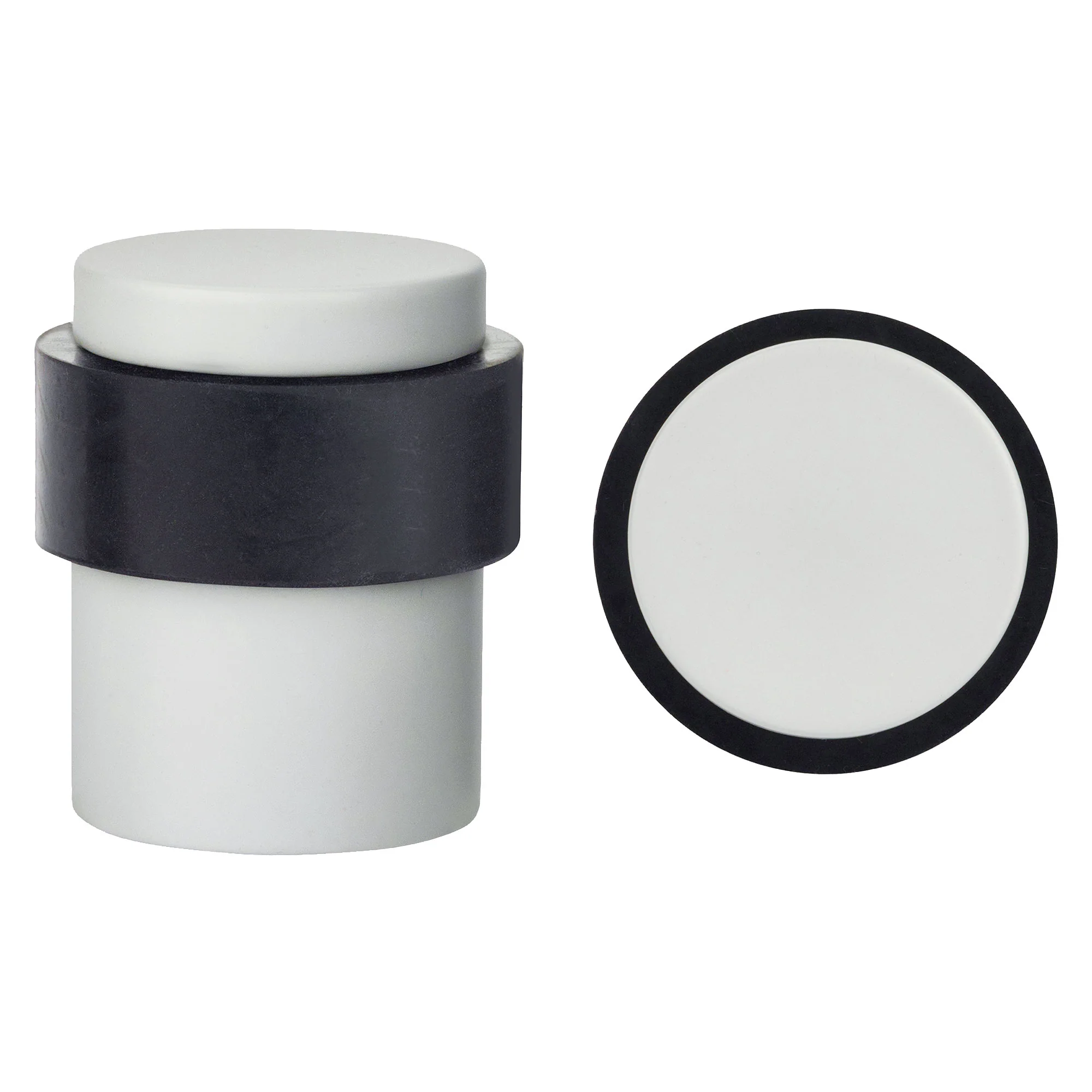 Door Stop Floor Mounted - Round Collar - Flat Top - Image 25