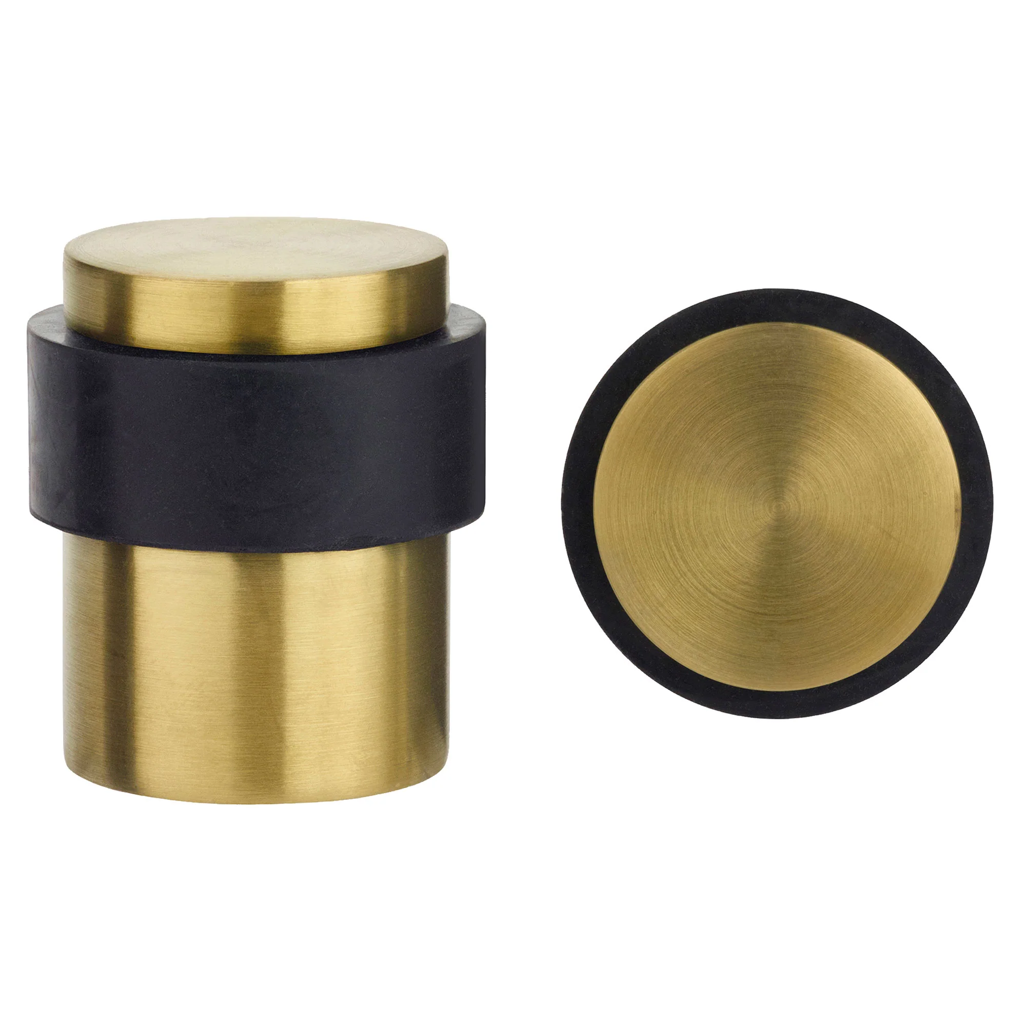 Door Stop Floor Mounted - Round Collar - Flat Top - Image 6