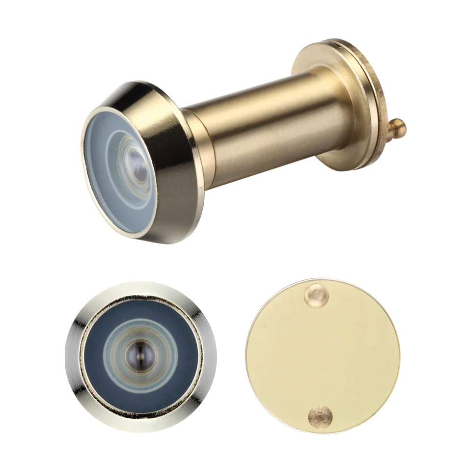 Door Viewer with Glass Lens – 14mm Dia – 180° Angle of Vision