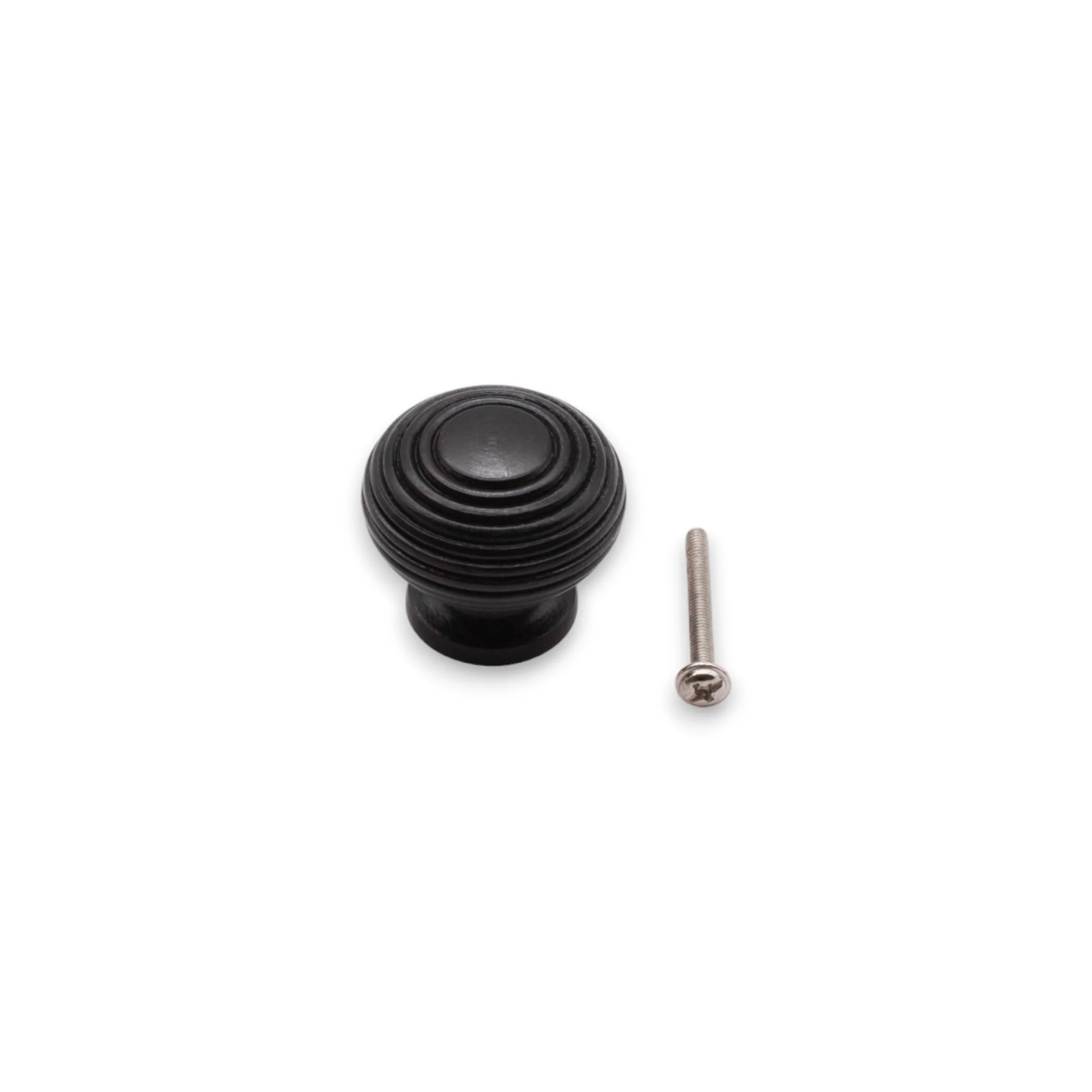Ebonised Beehive Cupboard Knobs - Image 3