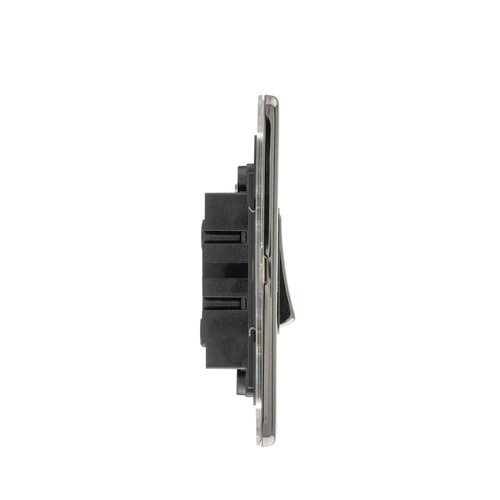 Concealed 3mm 3 Gang 10Amp 2Way Switch - Black Nickel - Image 4