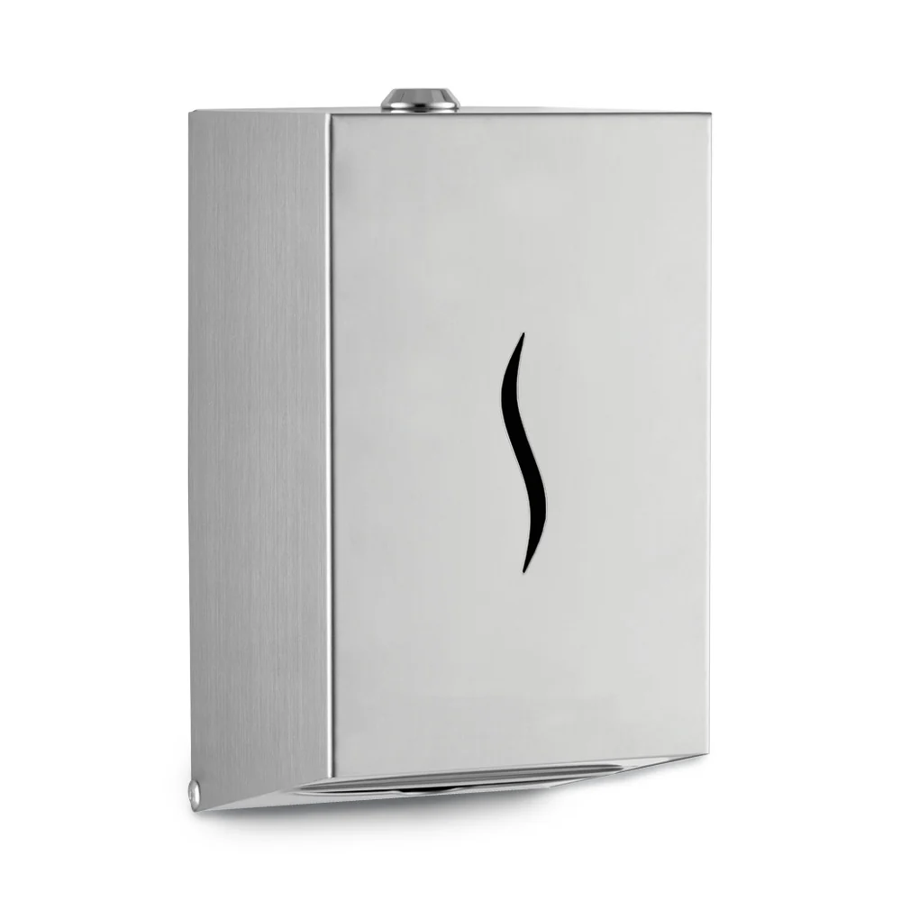 Ecoline Brushed Stainless Multiflat Tissue Dispenser