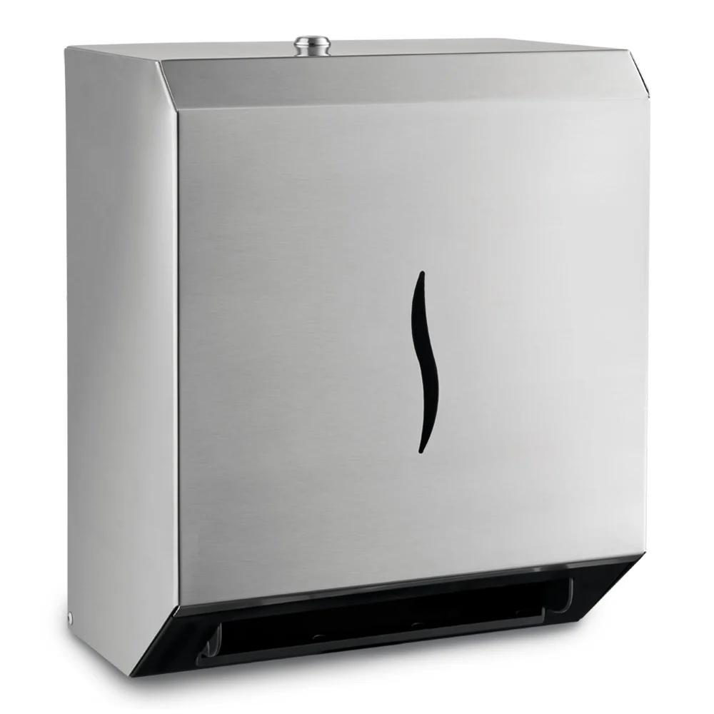 Ecoline Matte Black Touch Free Hand Towel Dispenser - Image 2