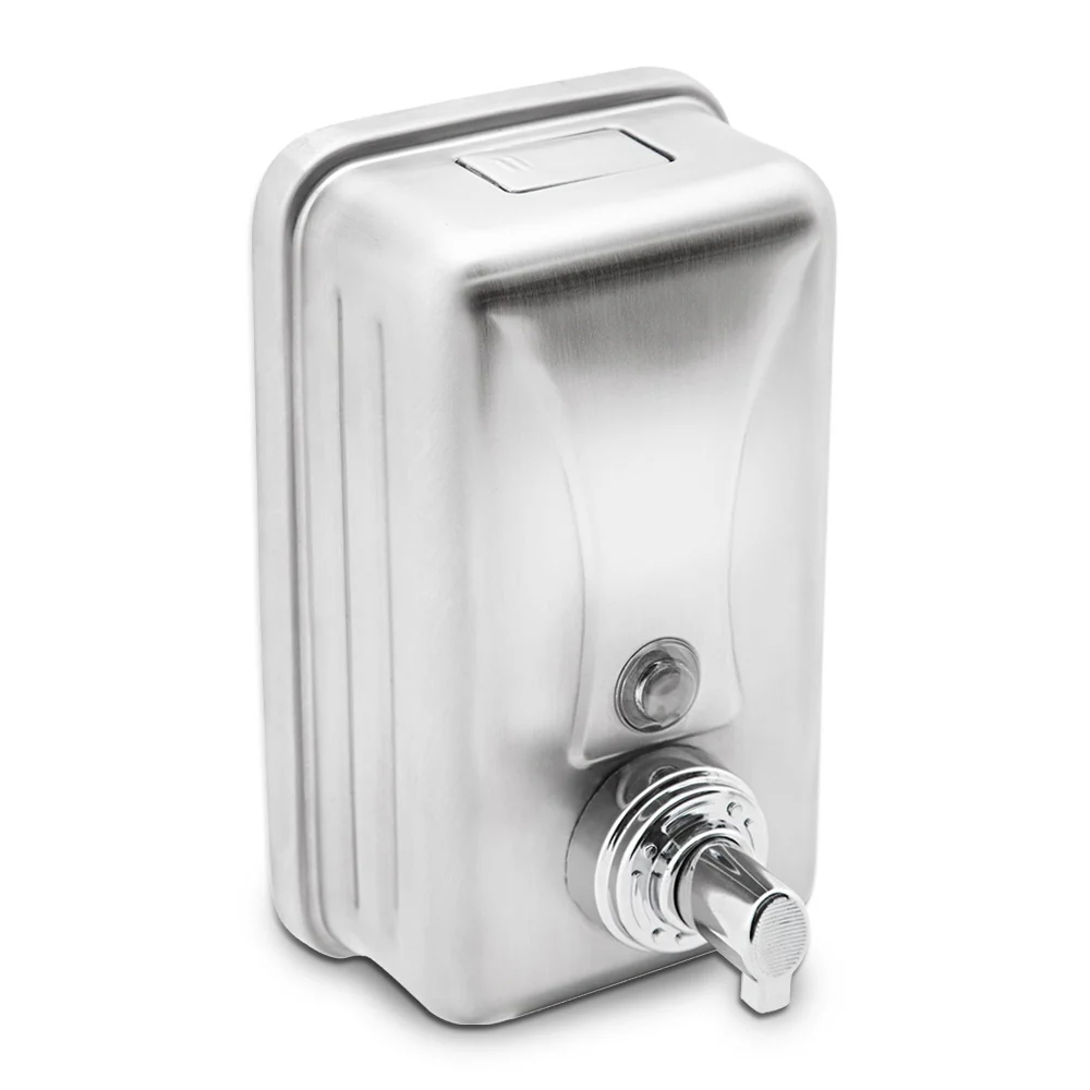 ECOLINE Stainless Vertical 1L Foam Soap Dispenser