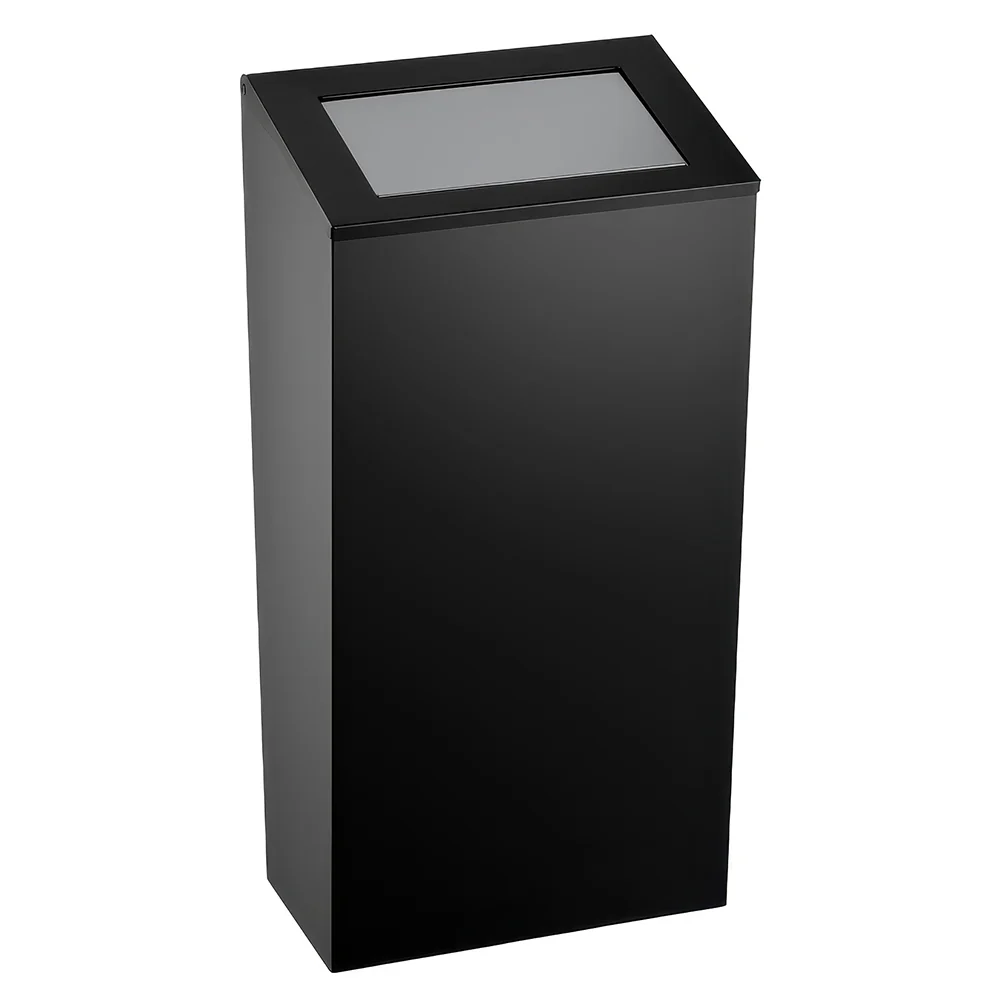 ECOLINE Steel Waste Bin ( Push Lid ) 25L – 50L Capacity - Image 2