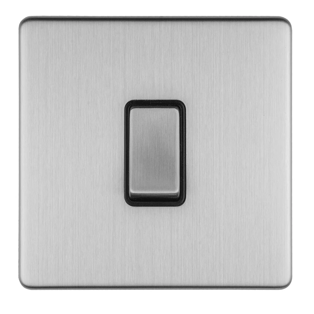 Concealed 3mm 1 Gang Intermediate Switch - Stainless Steel - Image 3