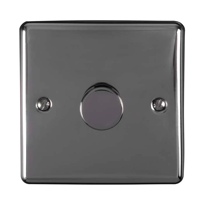 Enhance Decorative 1 Gang Dimmer - Black Nickel - Image 2