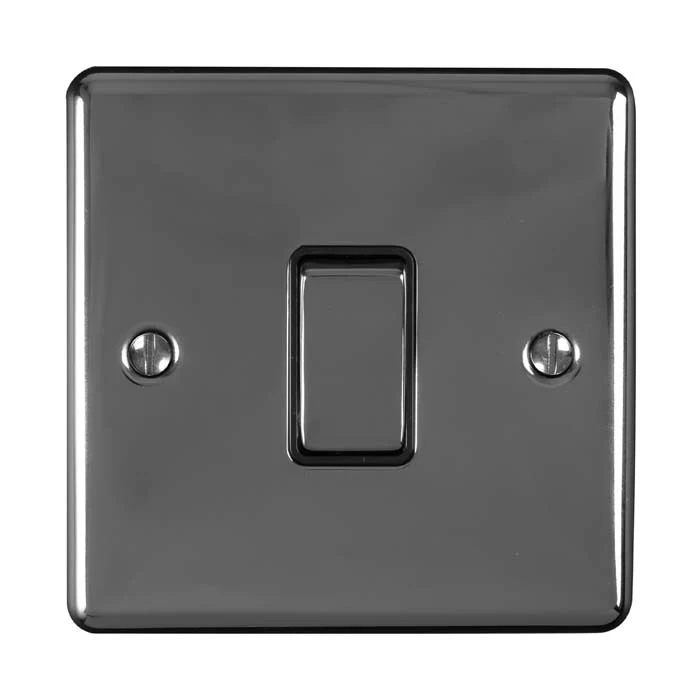 Enhance Decorative 1 Gang Switch - Black Nickel - Image 2