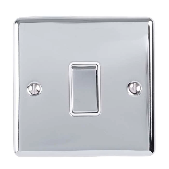 Enhance Decorative 1 Gang Switch - Polished Chrome - Image 4