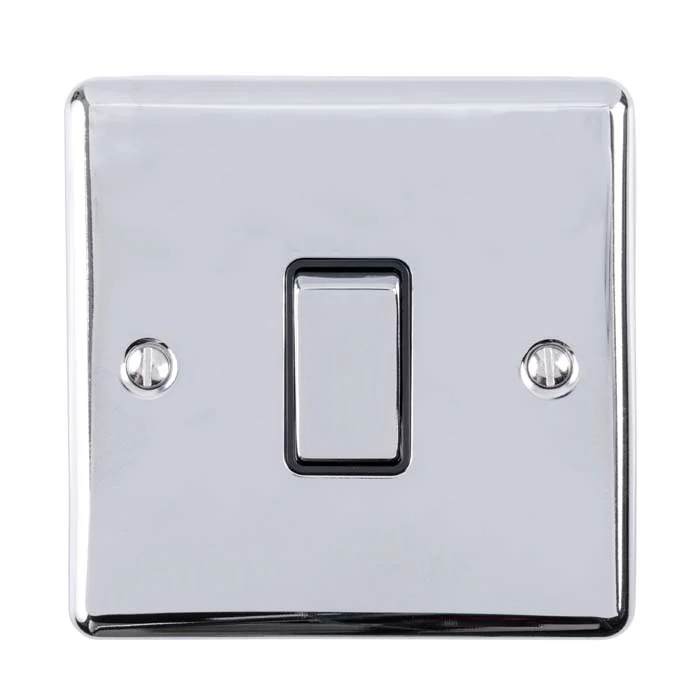 Enhance Decorative 1 Gang Switch - Polished Chrome - Image 6