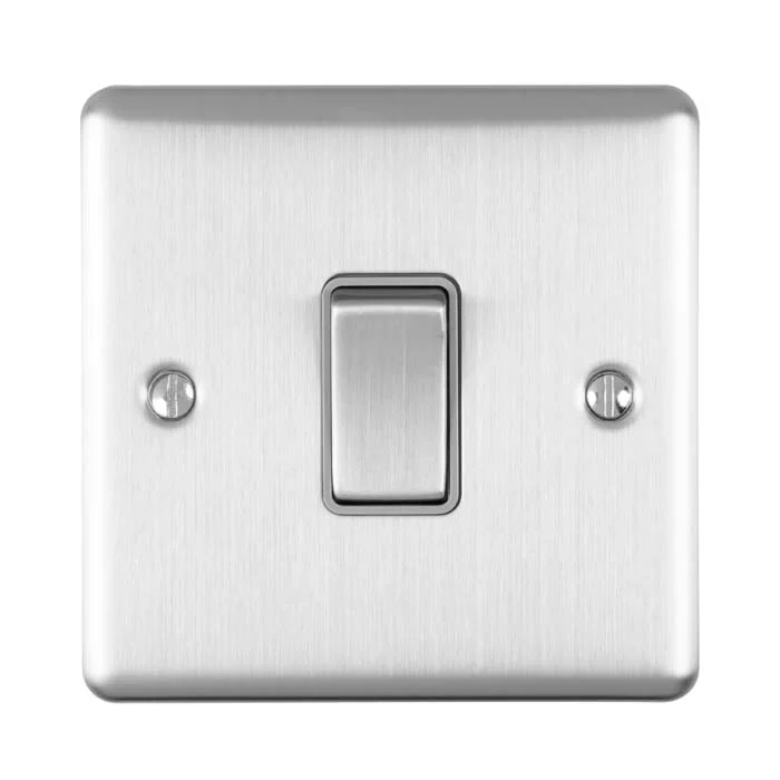 Enhance Decorative 1 Gang Switch - Satin Stainless - Image 5